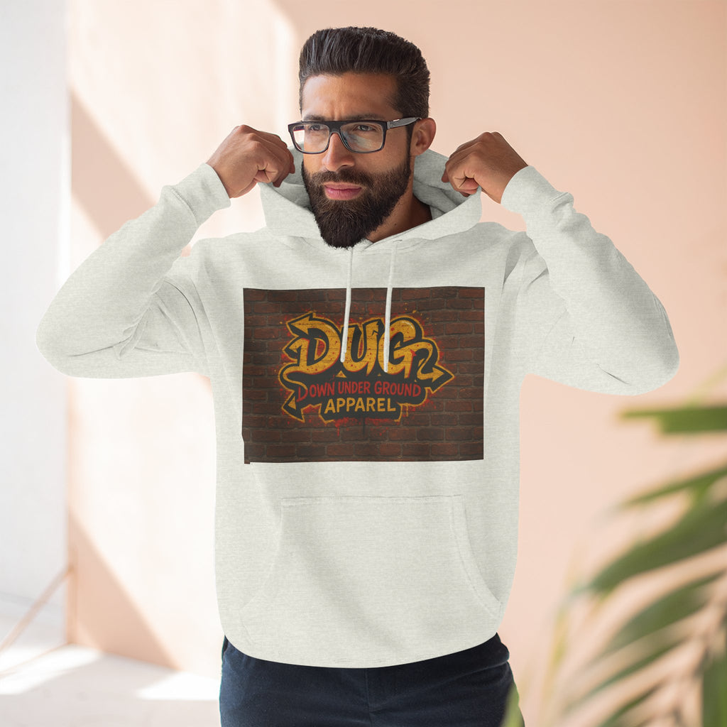 Down Under Ground Graffiti Hip Hop Hoodie