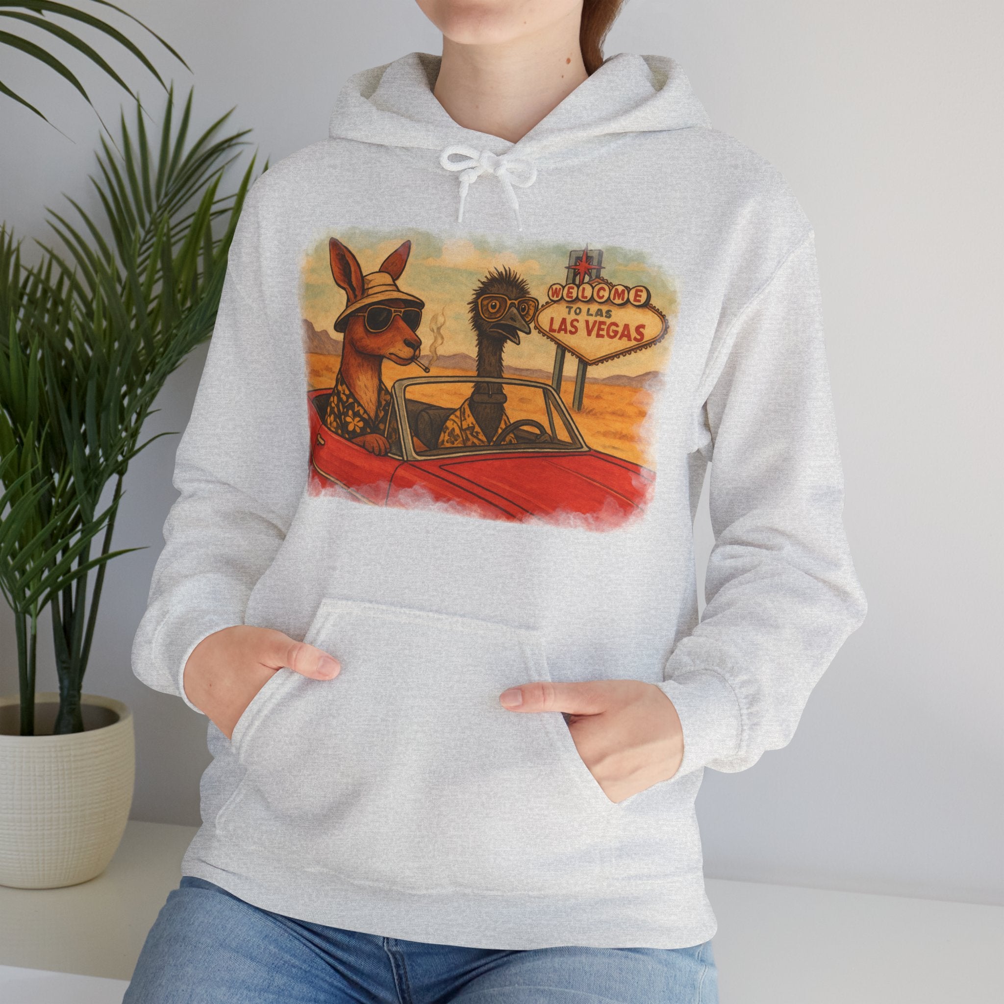 Fear and Loathing With Aussie Animals Hoodie