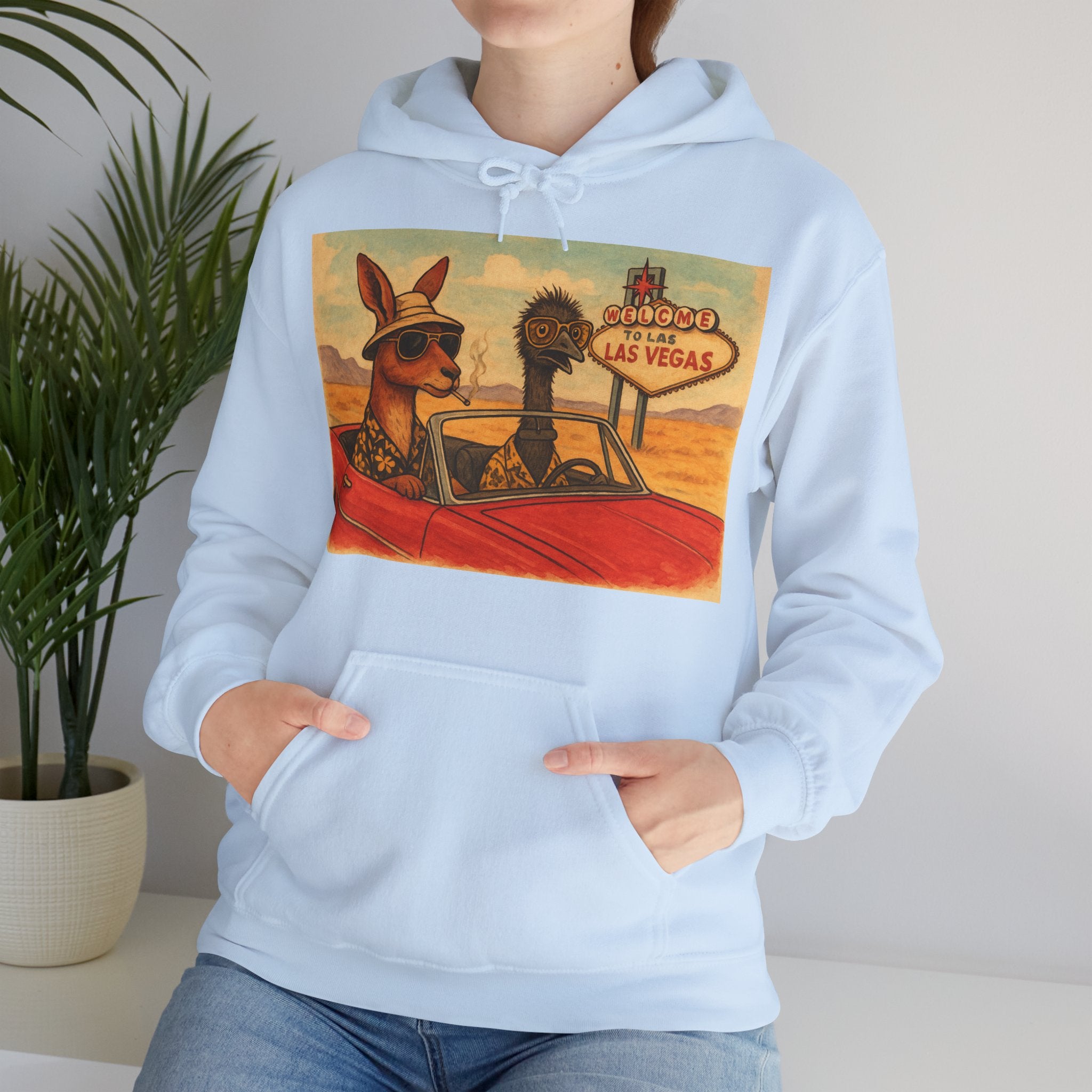 Fear and Loathing With Aussie Animals Hoodie