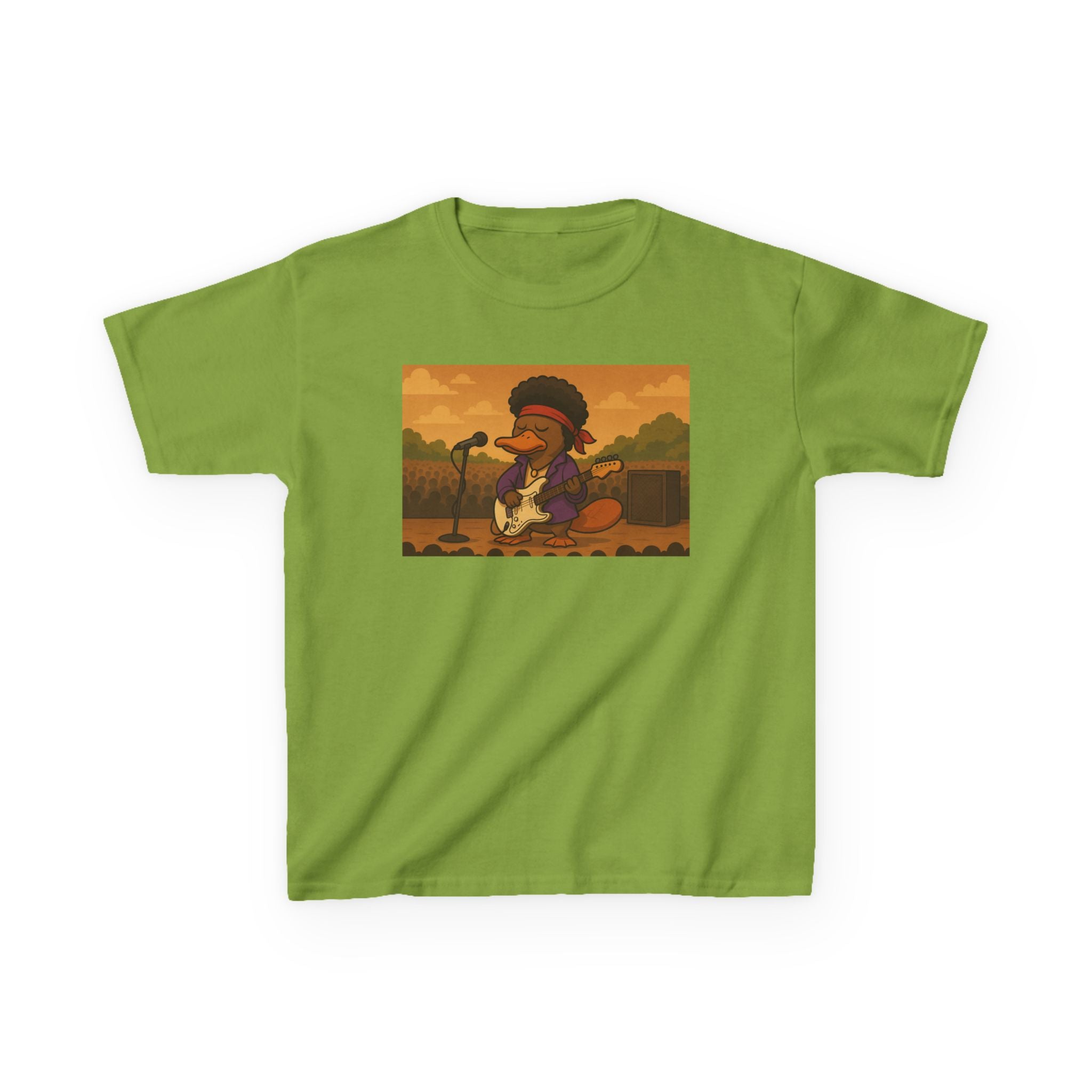 Rockin Platypus Kids T-Shirt