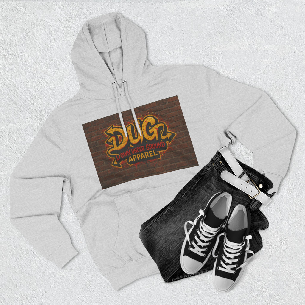 Down Under Ground Graffiti Hip Hop Hoodie