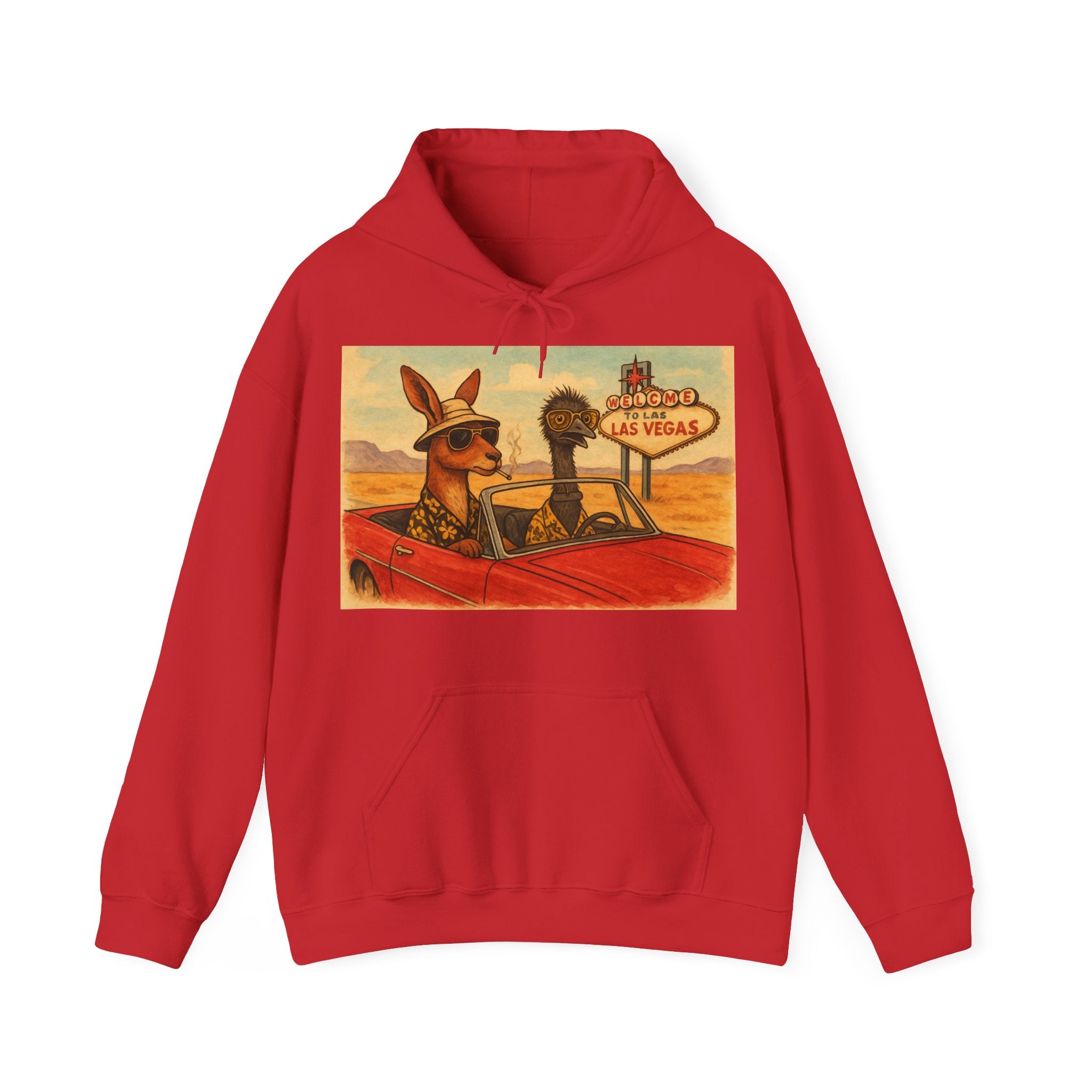 Fear and Loathing With Aussie Animals Hoodie