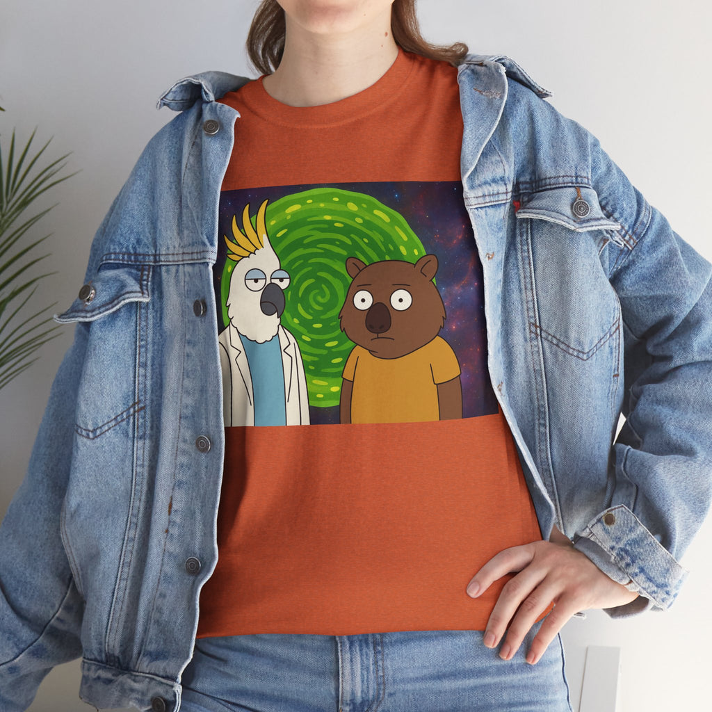 Interdimensional Cockatoo & Wombat T-shirt