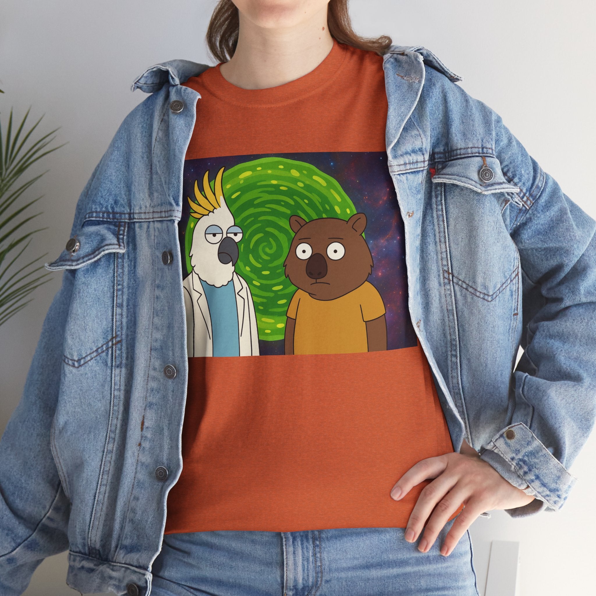 Interdimensional Cockatoo & Wombat T-shirt
