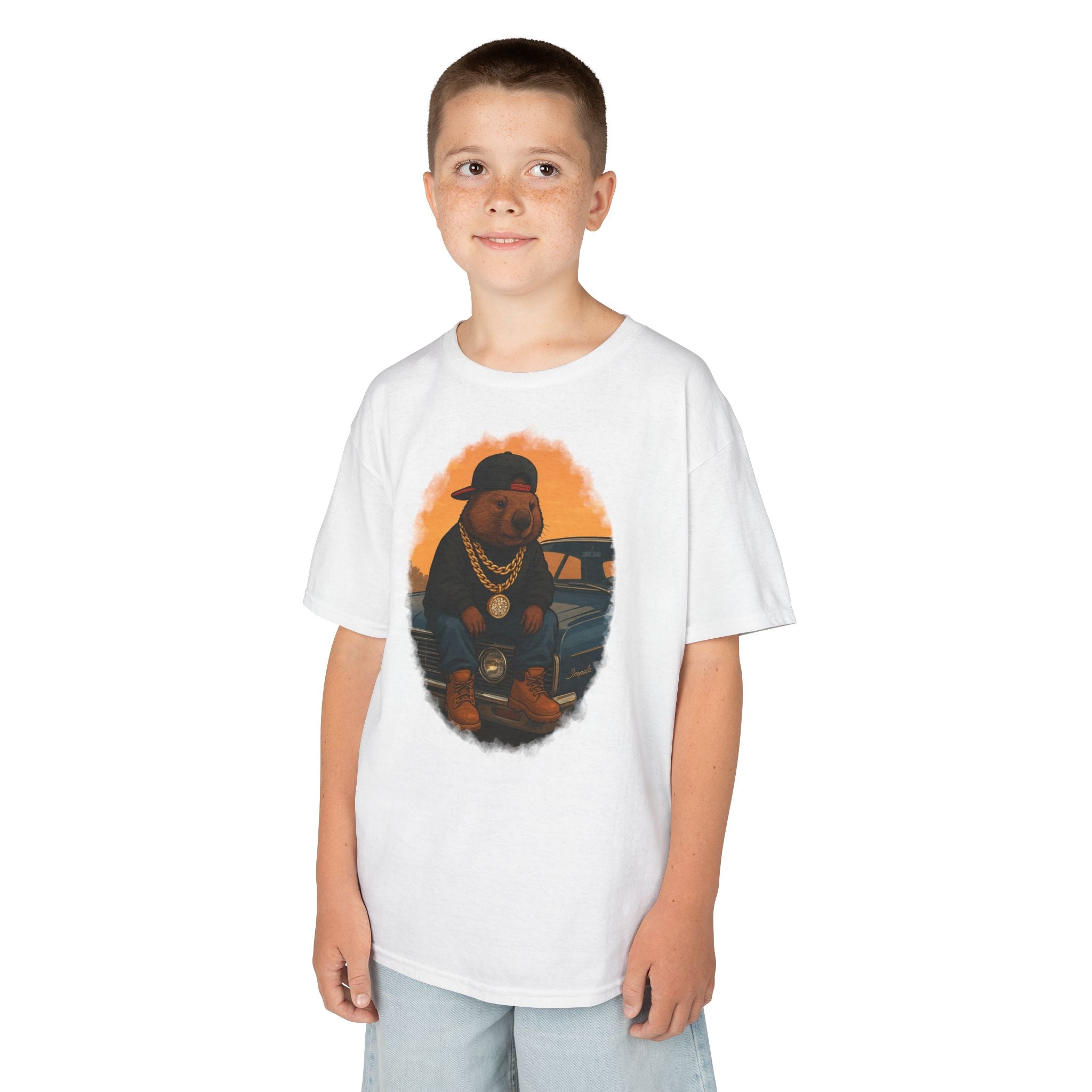 Kids Tee - Hip Hop Wombat