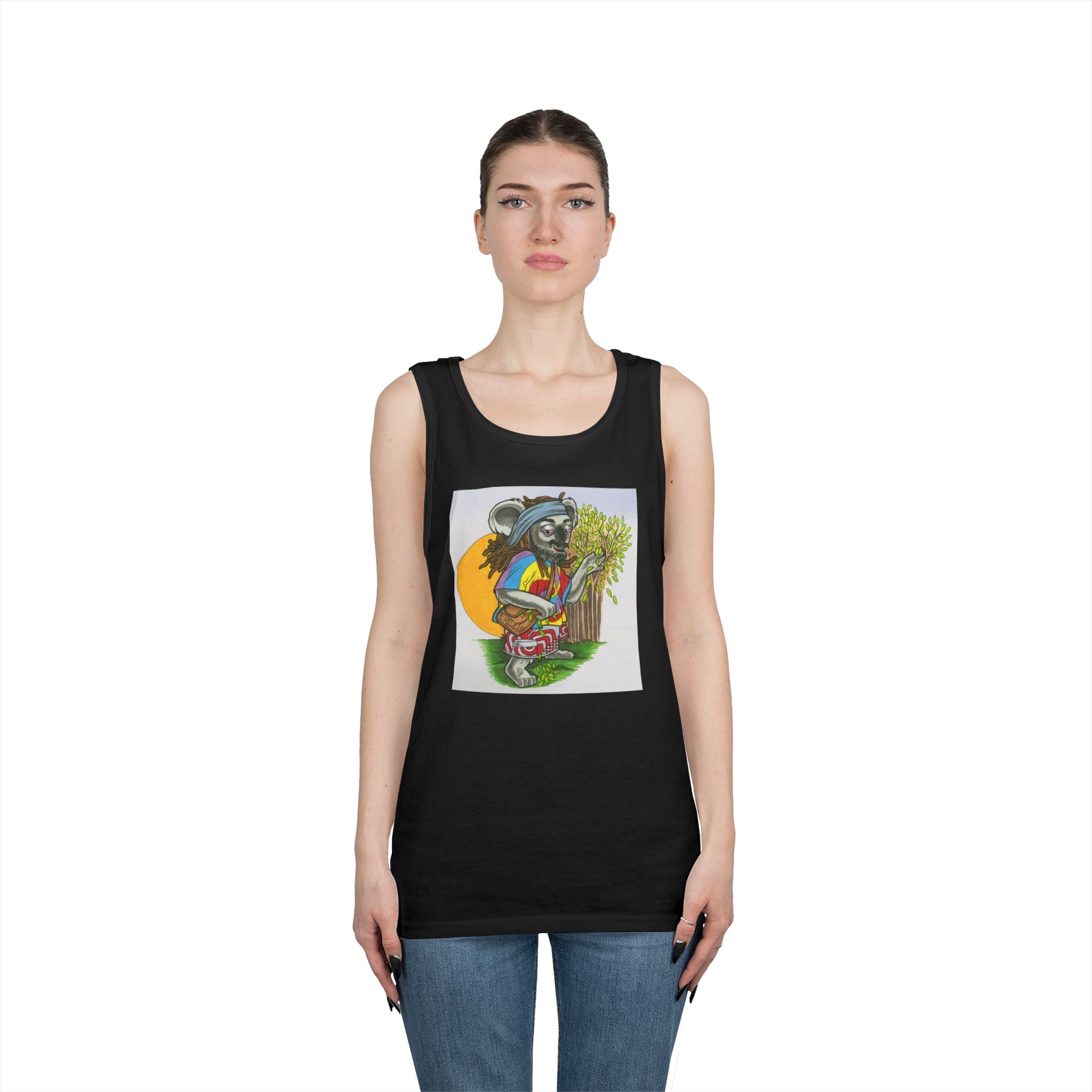 Cheeky Rasta Koala Singlet