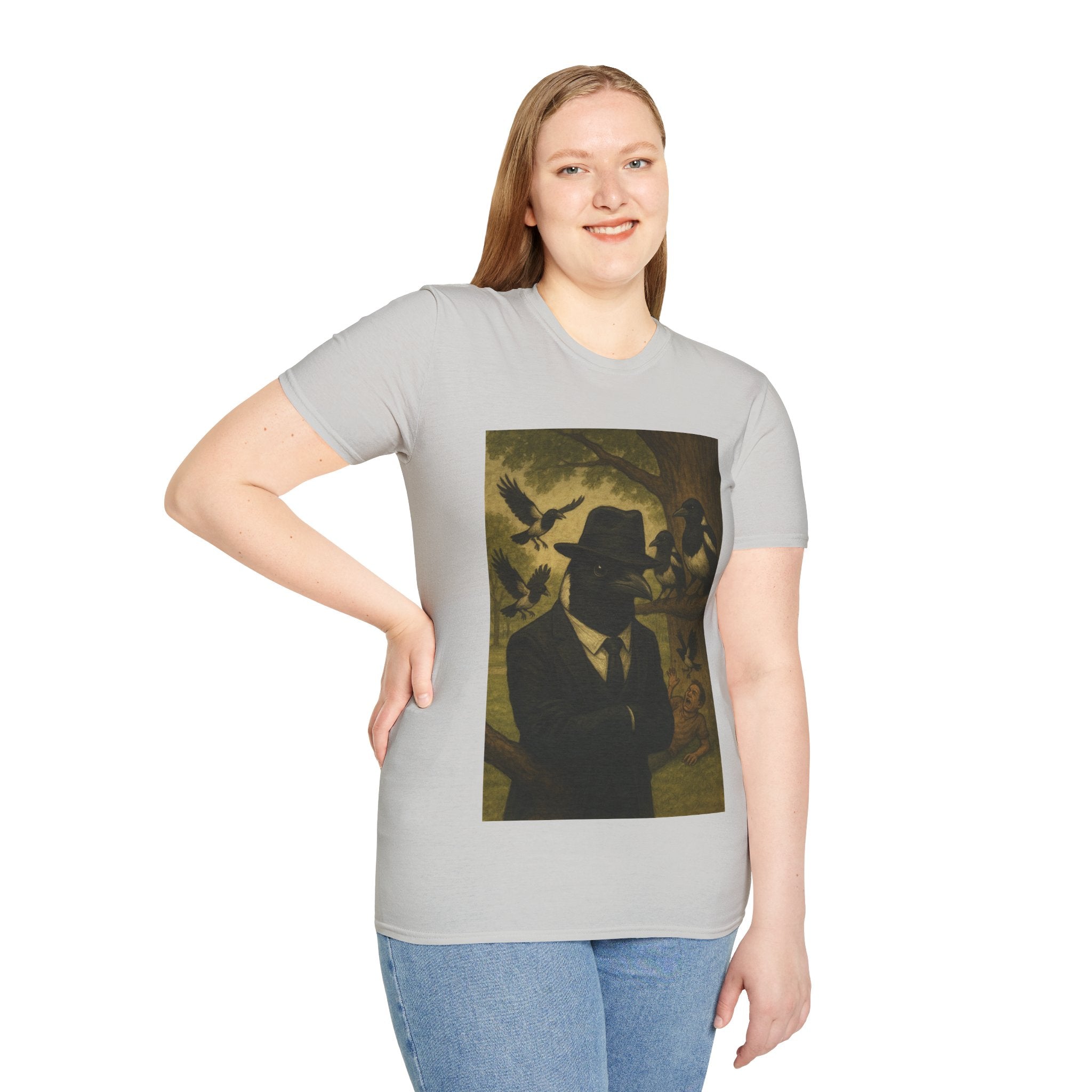 Mafia Magpie T‑Shirt — 'Swooping Season'