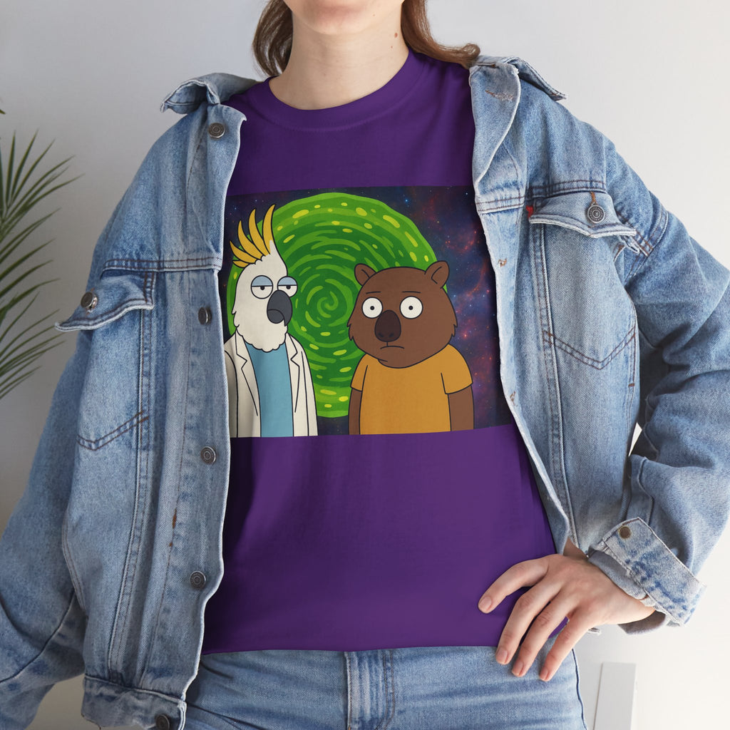 Interdimensional Cockatoo & Wombat T-shirt