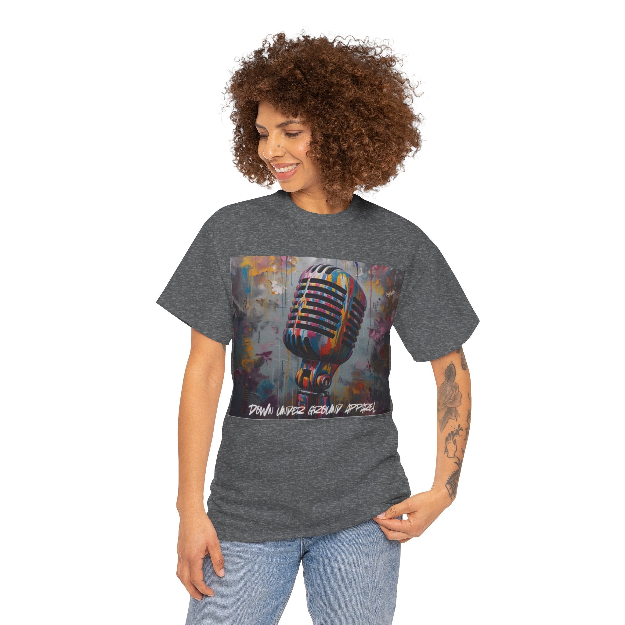 Colourful Graffiti Mic T-Shirt