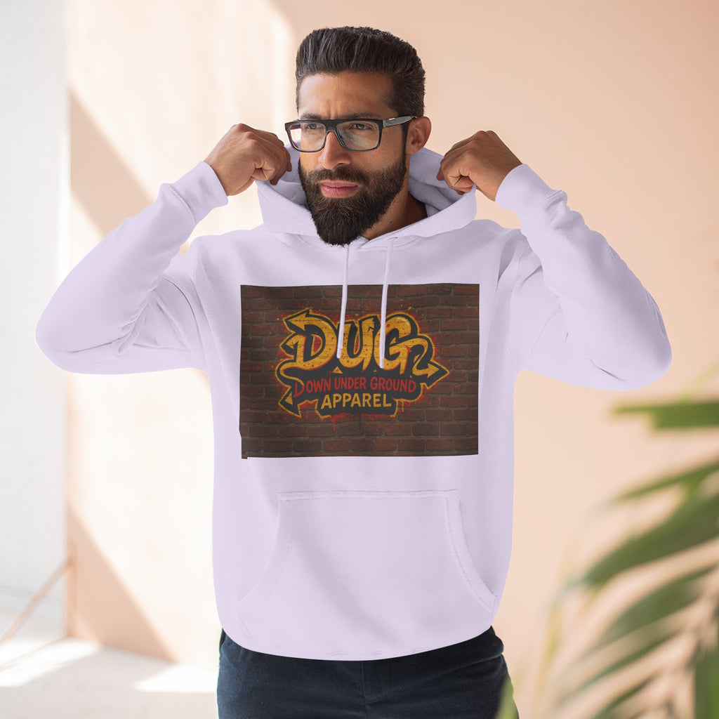 Down Under Ground Graffiti Hip Hop Hoodie