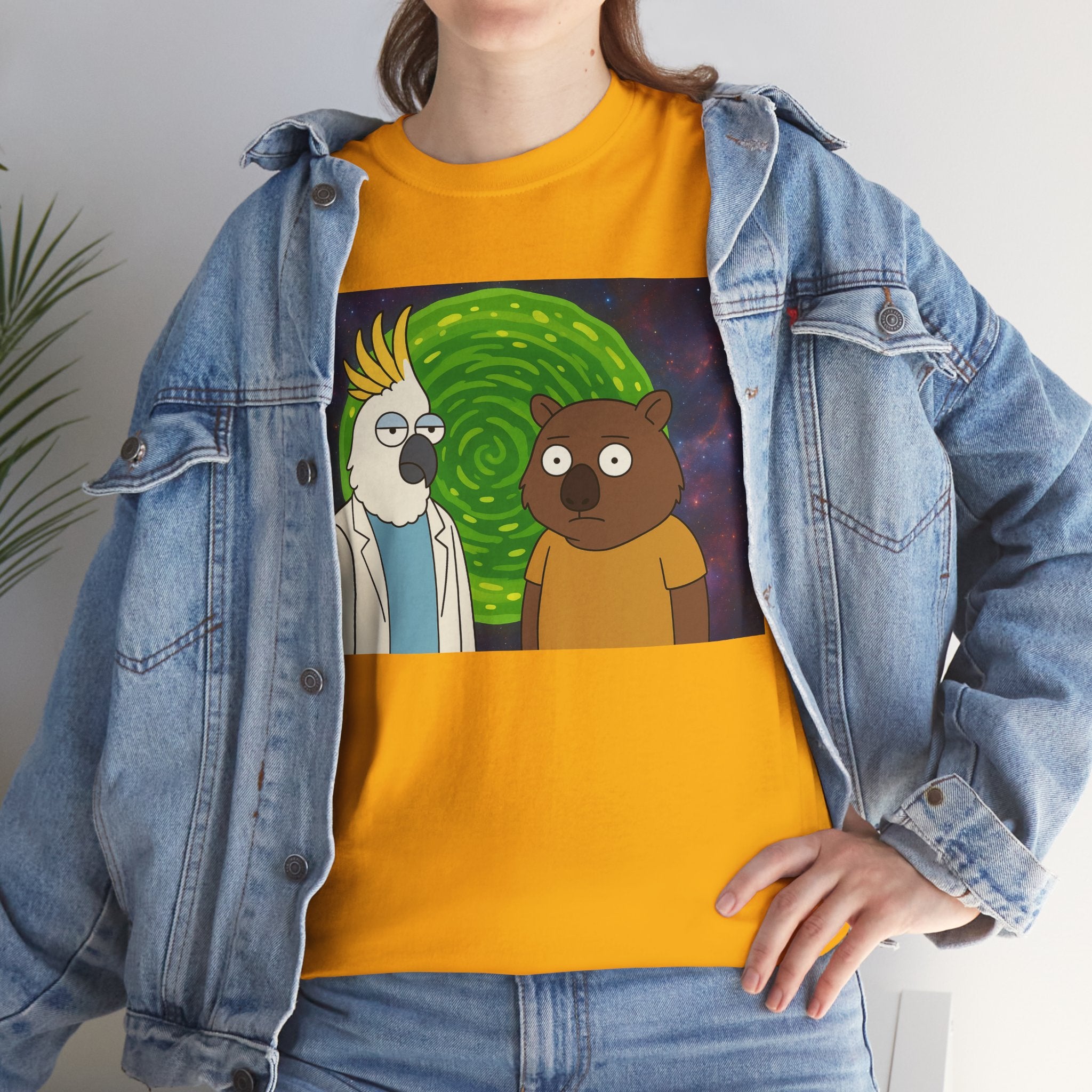 Interdimensional Cockatoo & Wombat T-shirt