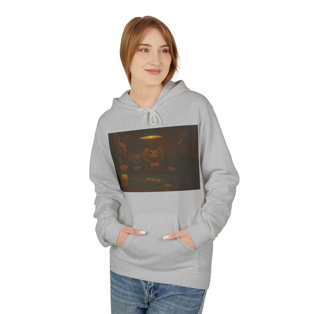 Australian Animals Playing Poker Hoodie