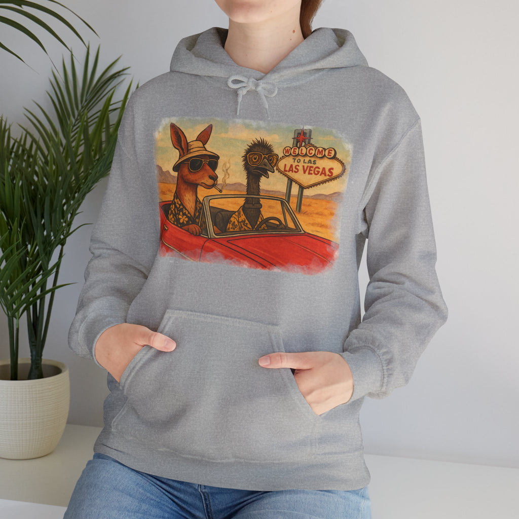 Fear and Loathing With Aussie Animals Hoodie