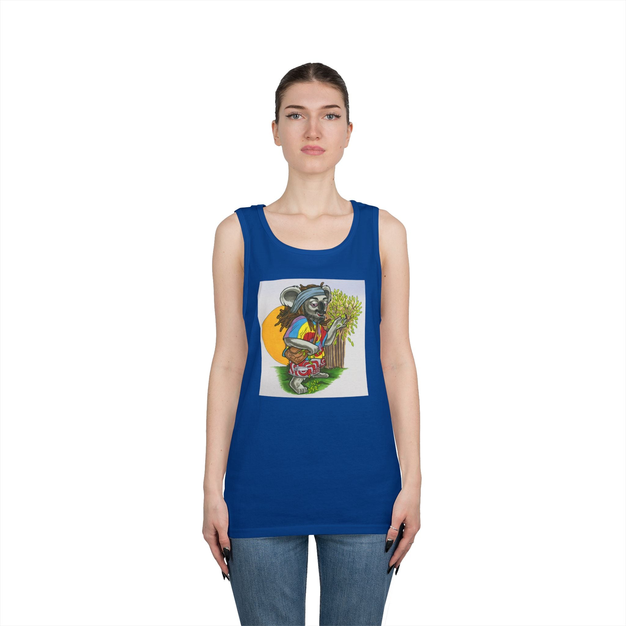 Cheeky Rasta Koala Singlet
