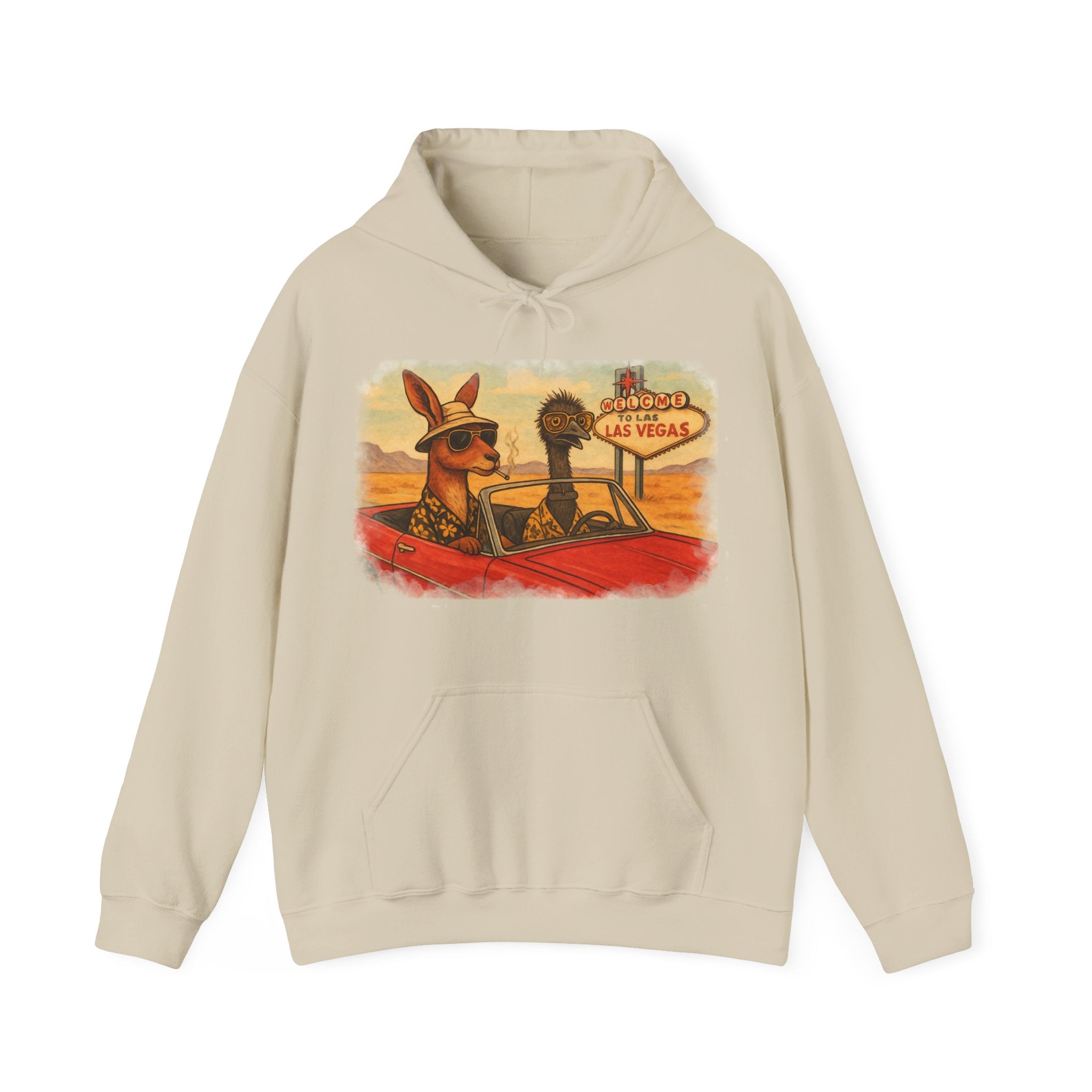 Fear and Loathing With Aussie Animals Hoodie