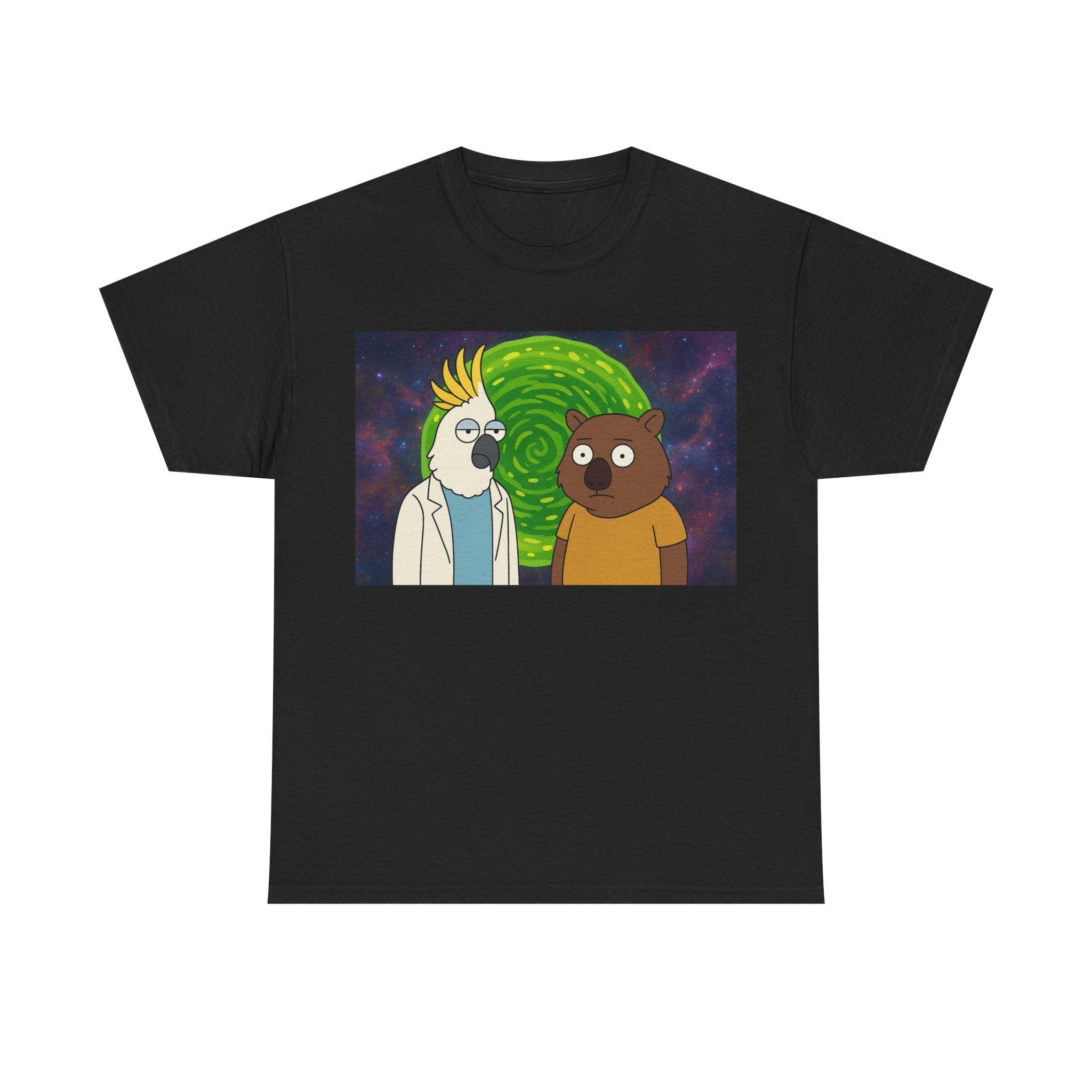Interdimensional Cockatoo & Wombat T-shirt