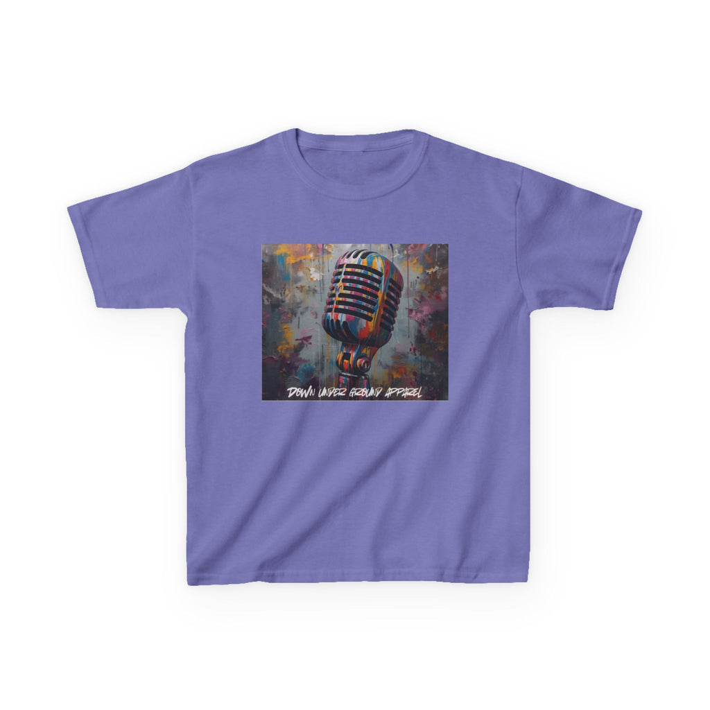 Colourful Microphone Kids T-shirt