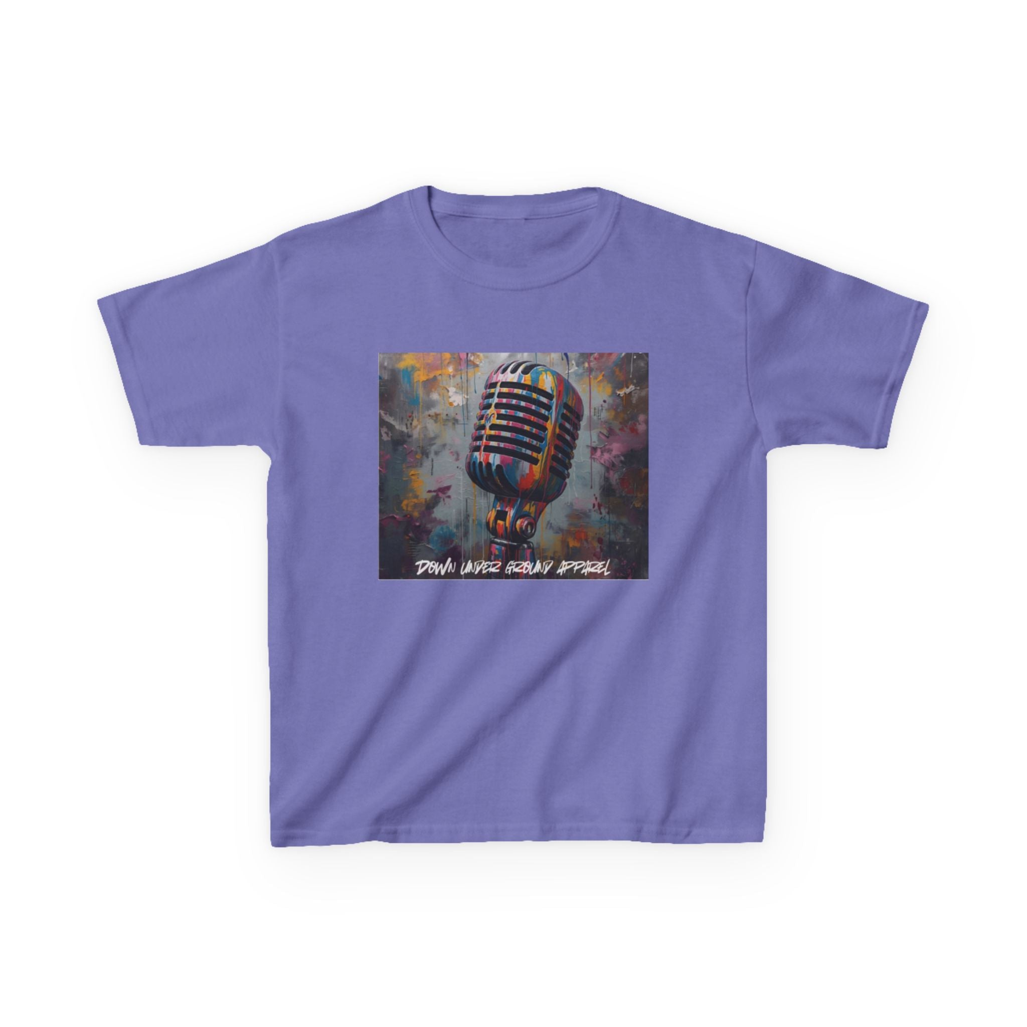 Colourful Microphone Kids T-shirt