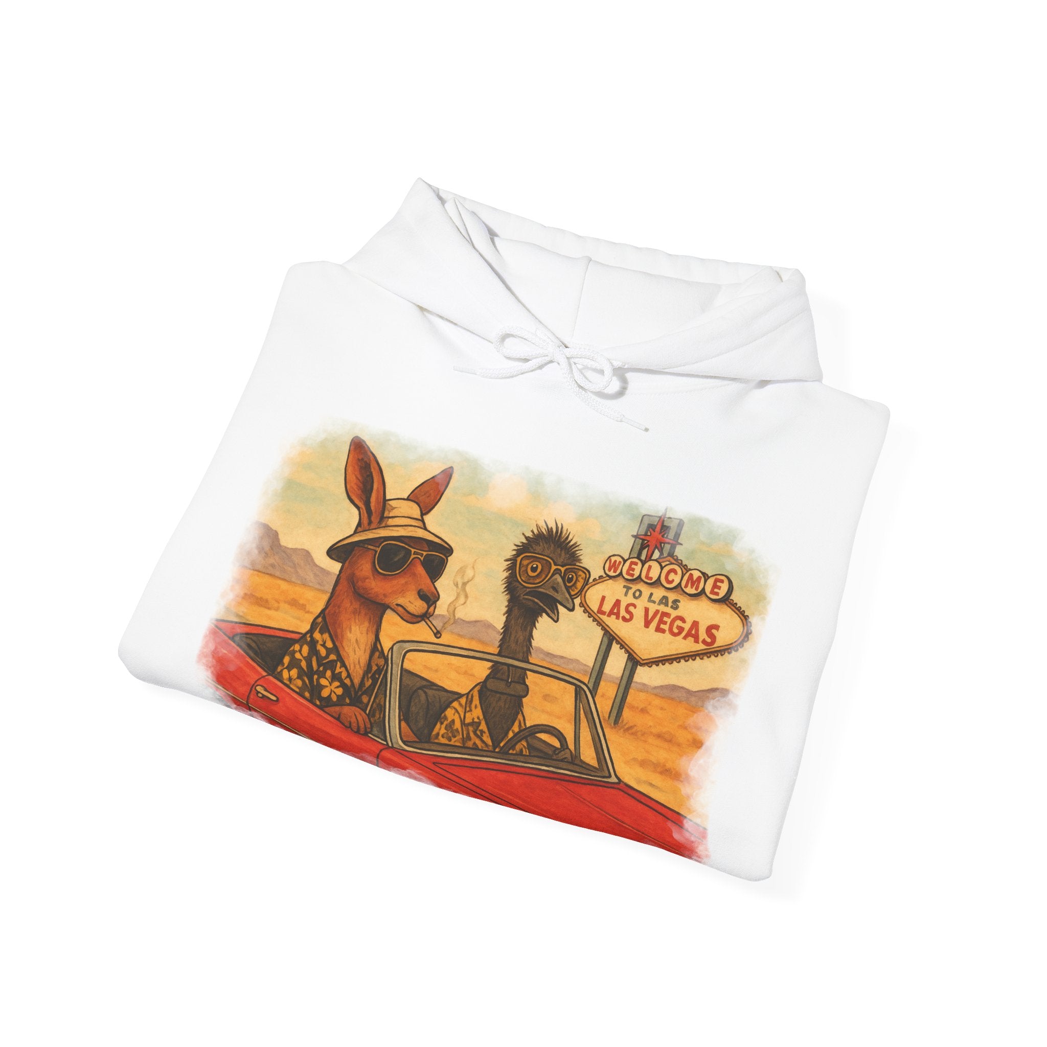 Fear and Loathing With Aussie Animals Hoodie