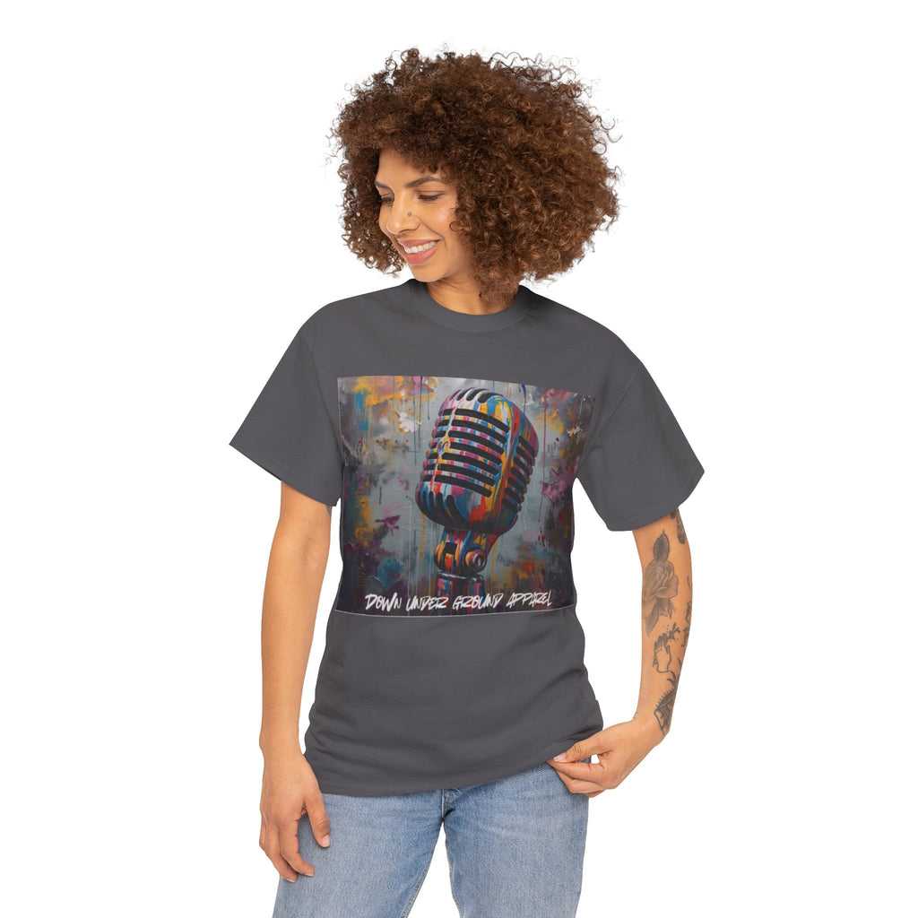 Colourful Graffiti Mic T-Shirt