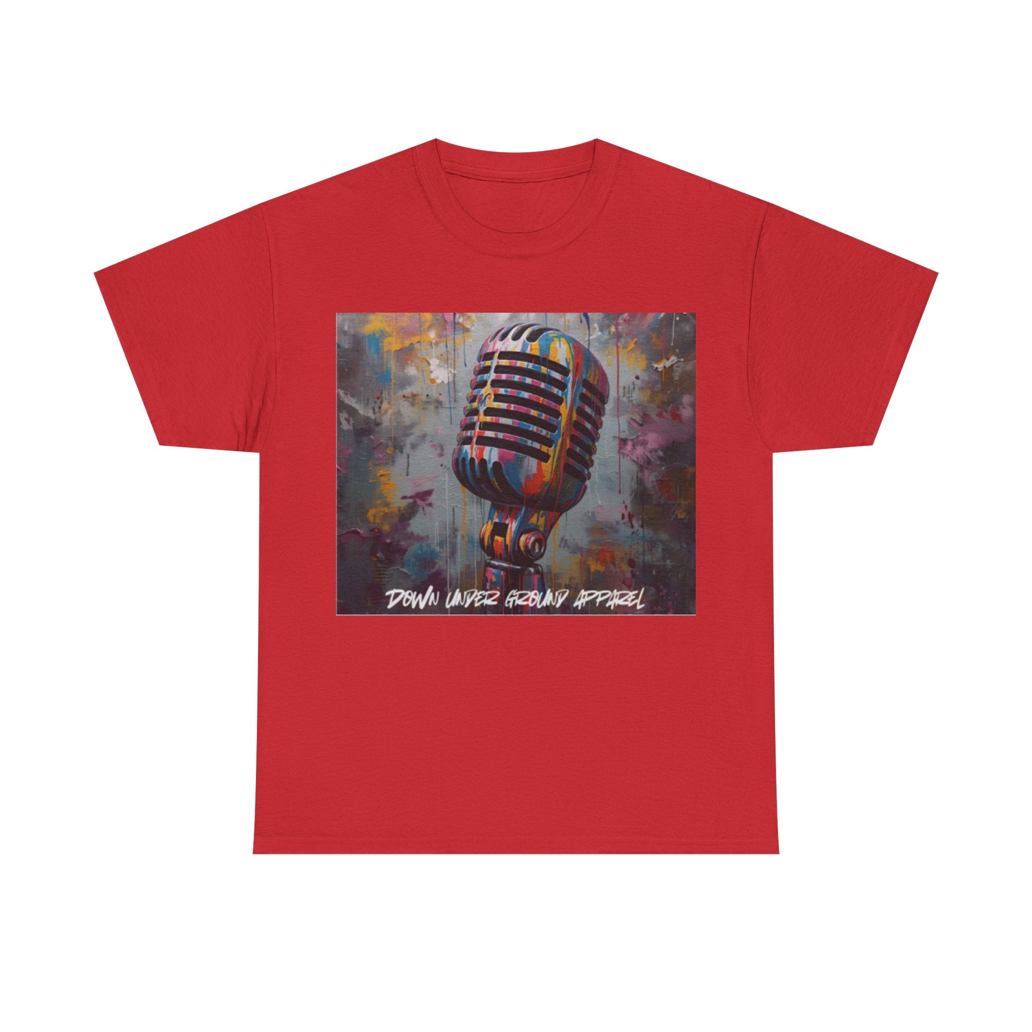 Colourful Graffiti Mic T-Shirt