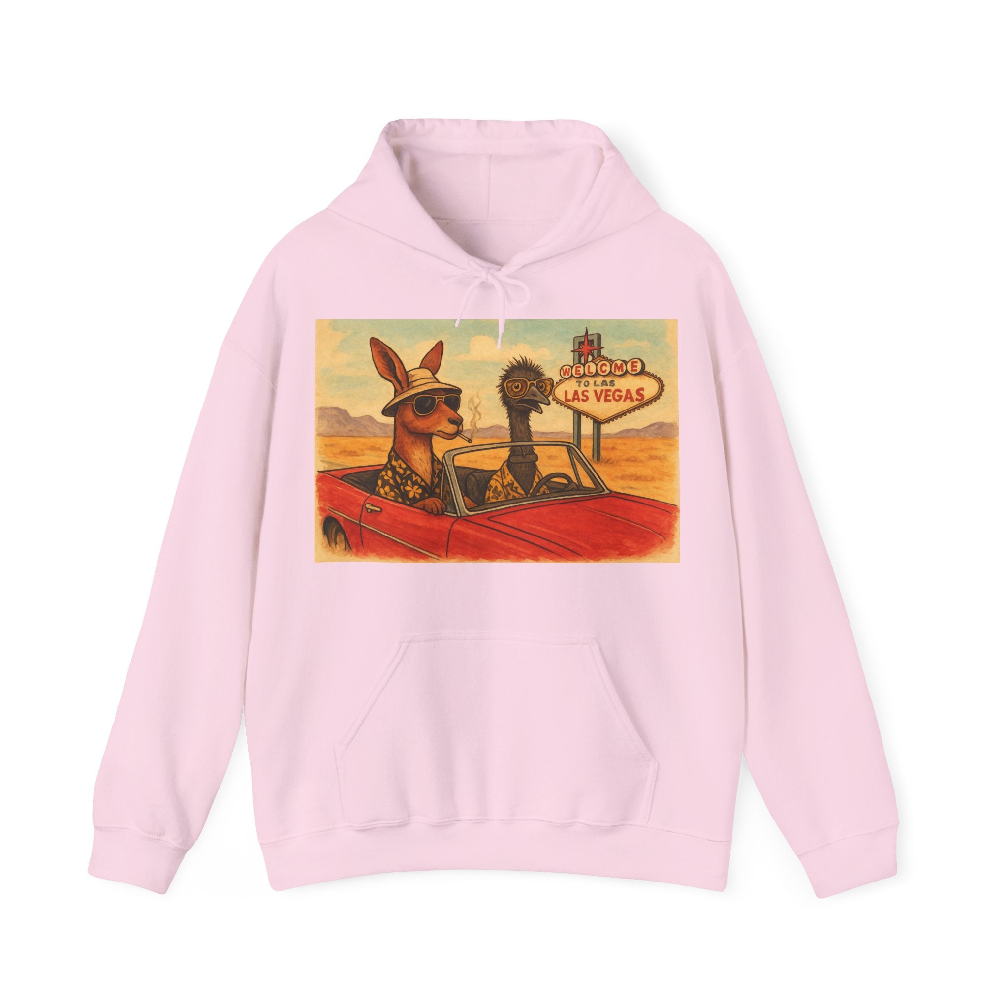 Fear and Loathing With Aussie Animals Hoodie