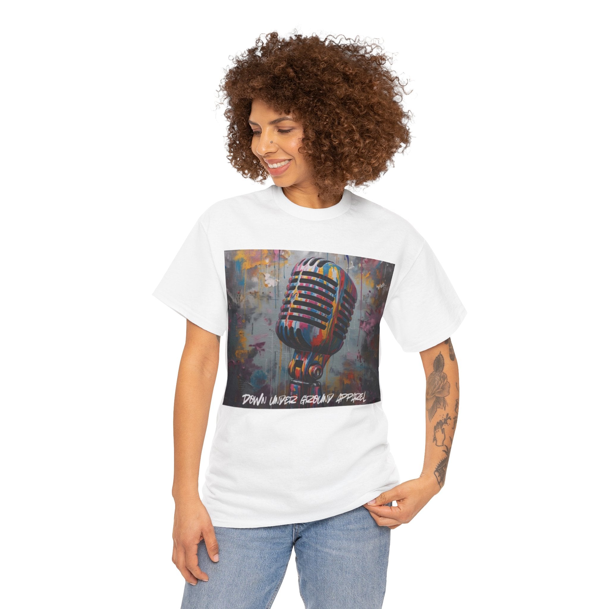Colourful Graffiti Mic T-Shirt