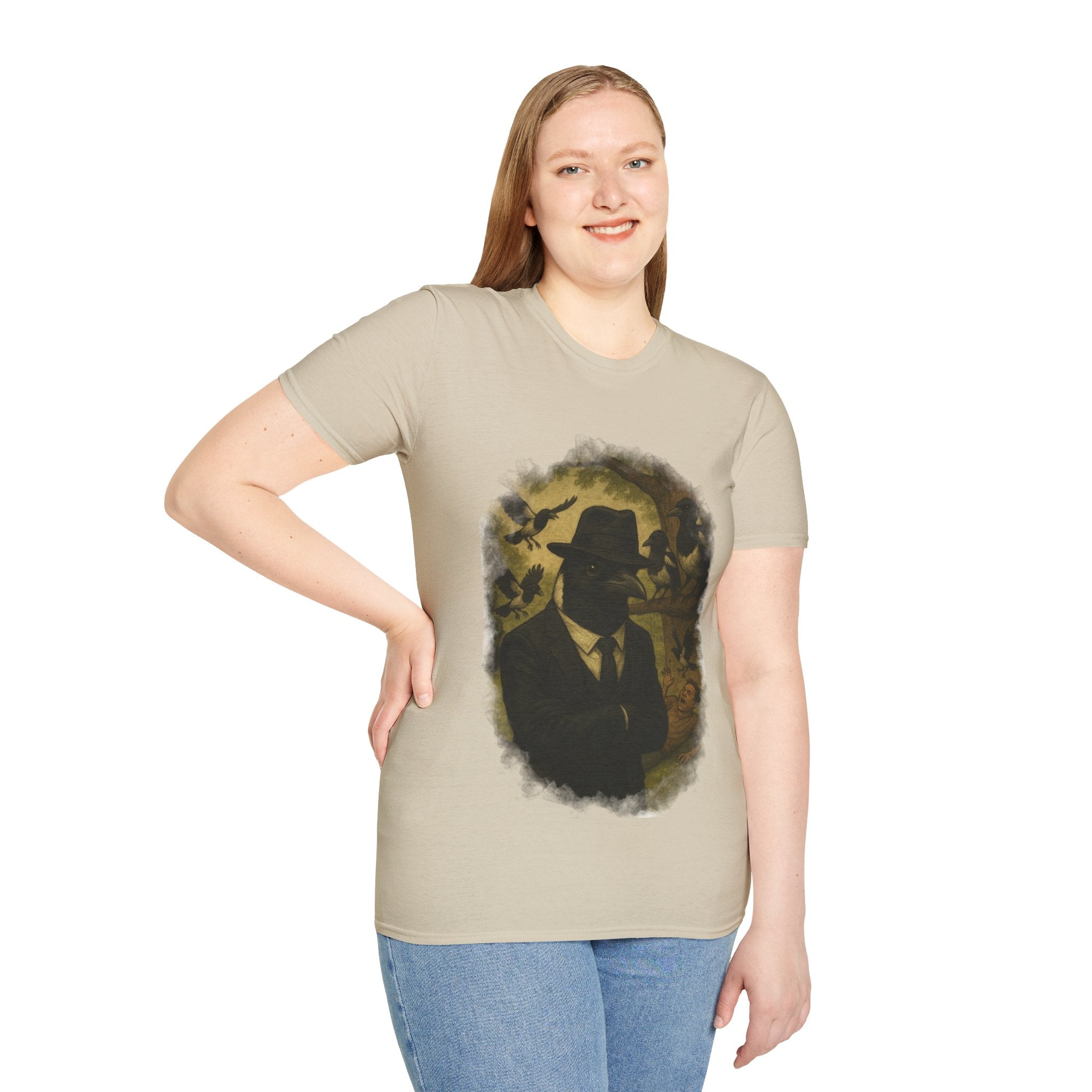 Mafia Magpie T‑Shirt — 'Swooping Season'