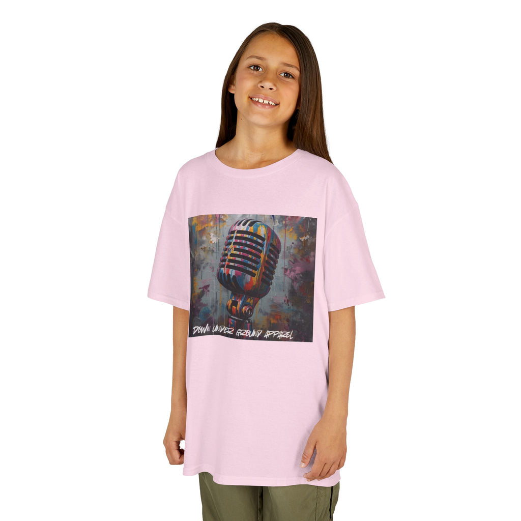 Colourful Microphone Kids T-shirt