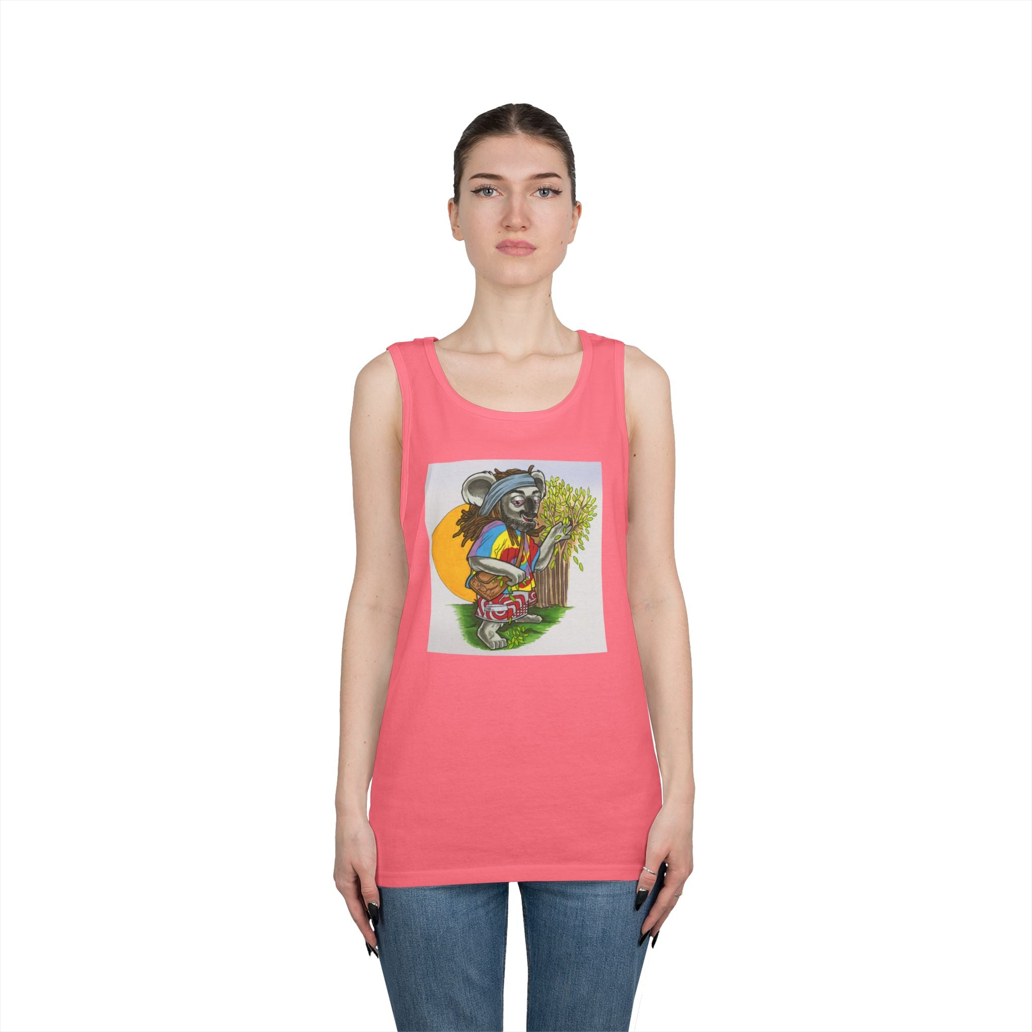 Cheeky Rasta Koala Singlet