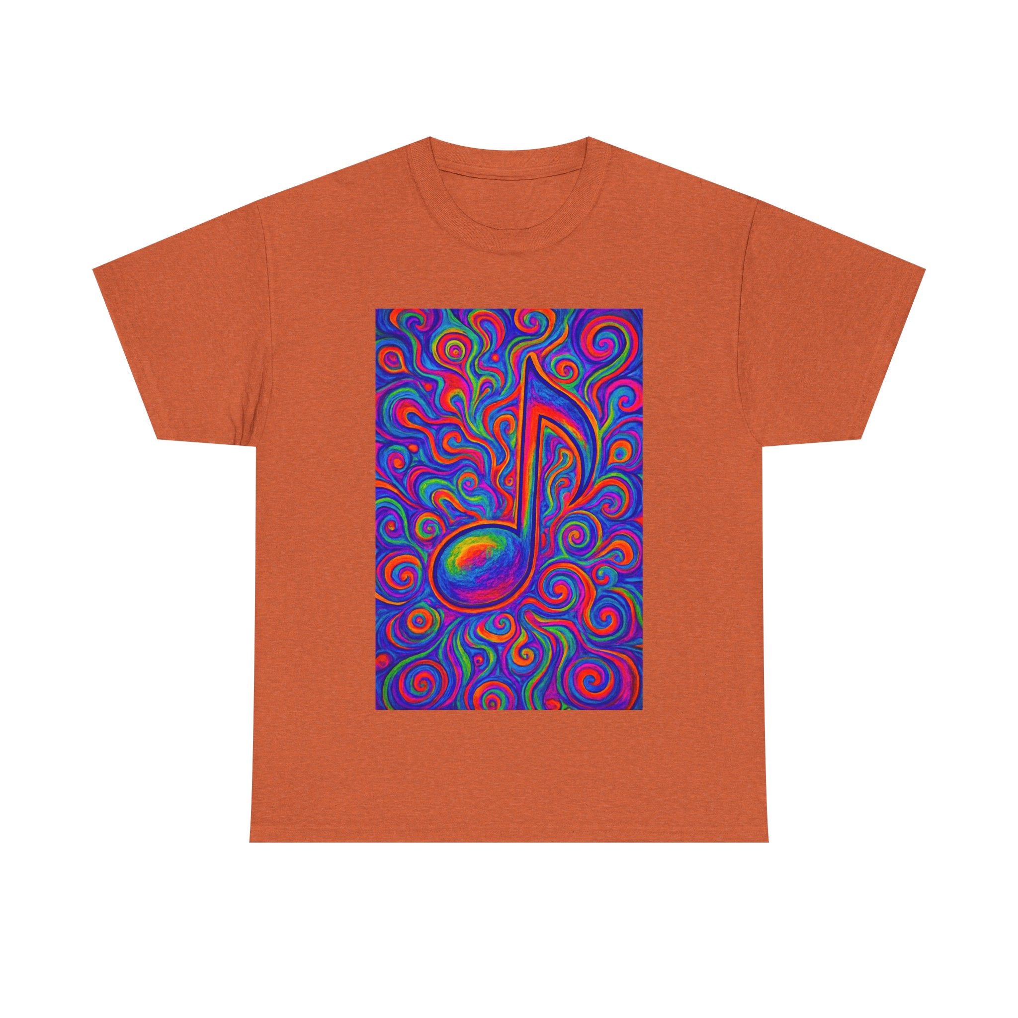 Psychedelic Music Note T-shirt
