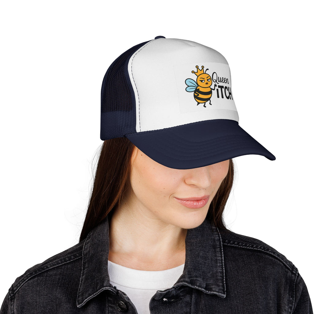Boss Bitch Trucker Cap - Queen Bee- Itch