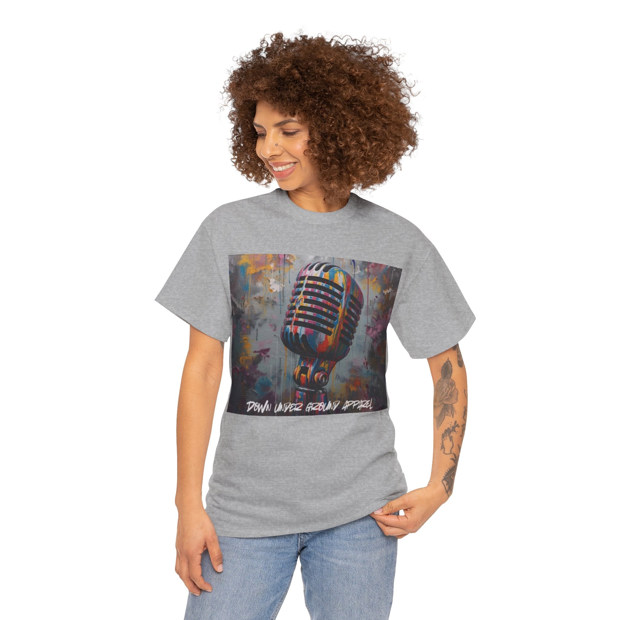 Colourful Graffiti Mic T-Shirt