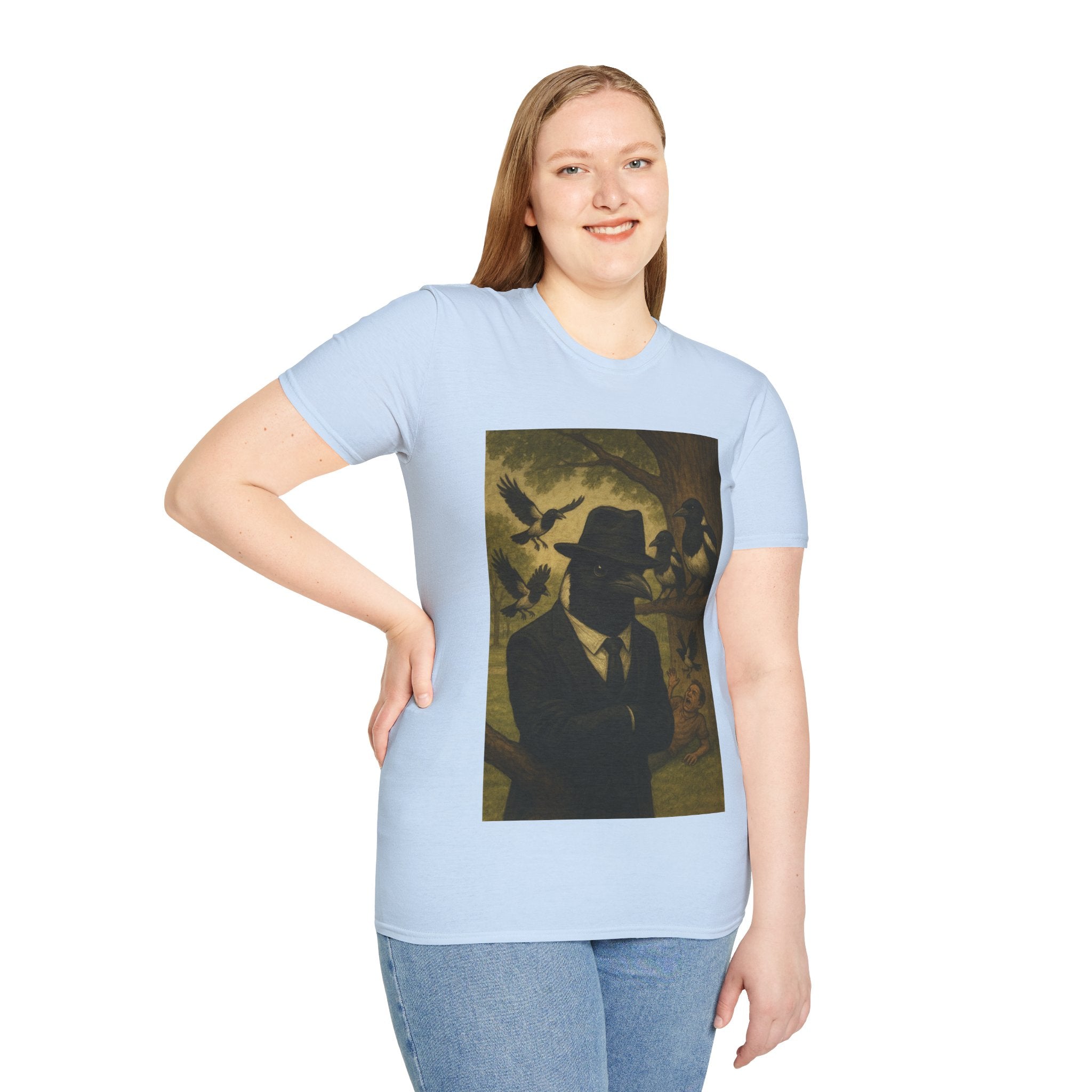 Mafia Magpie T‑Shirt — 'Swooping Season'