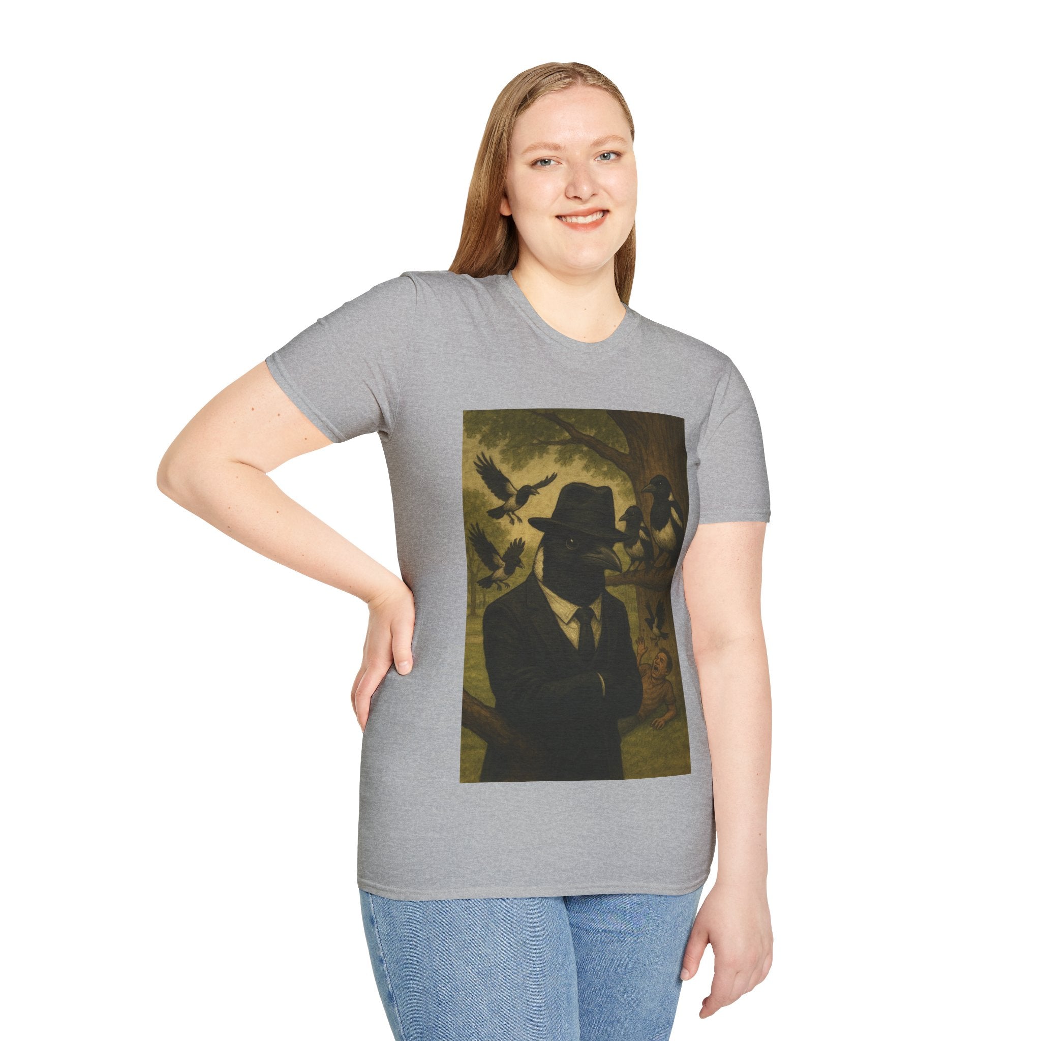 Mafia Magpie T‑Shirt — 'Swooping Season'