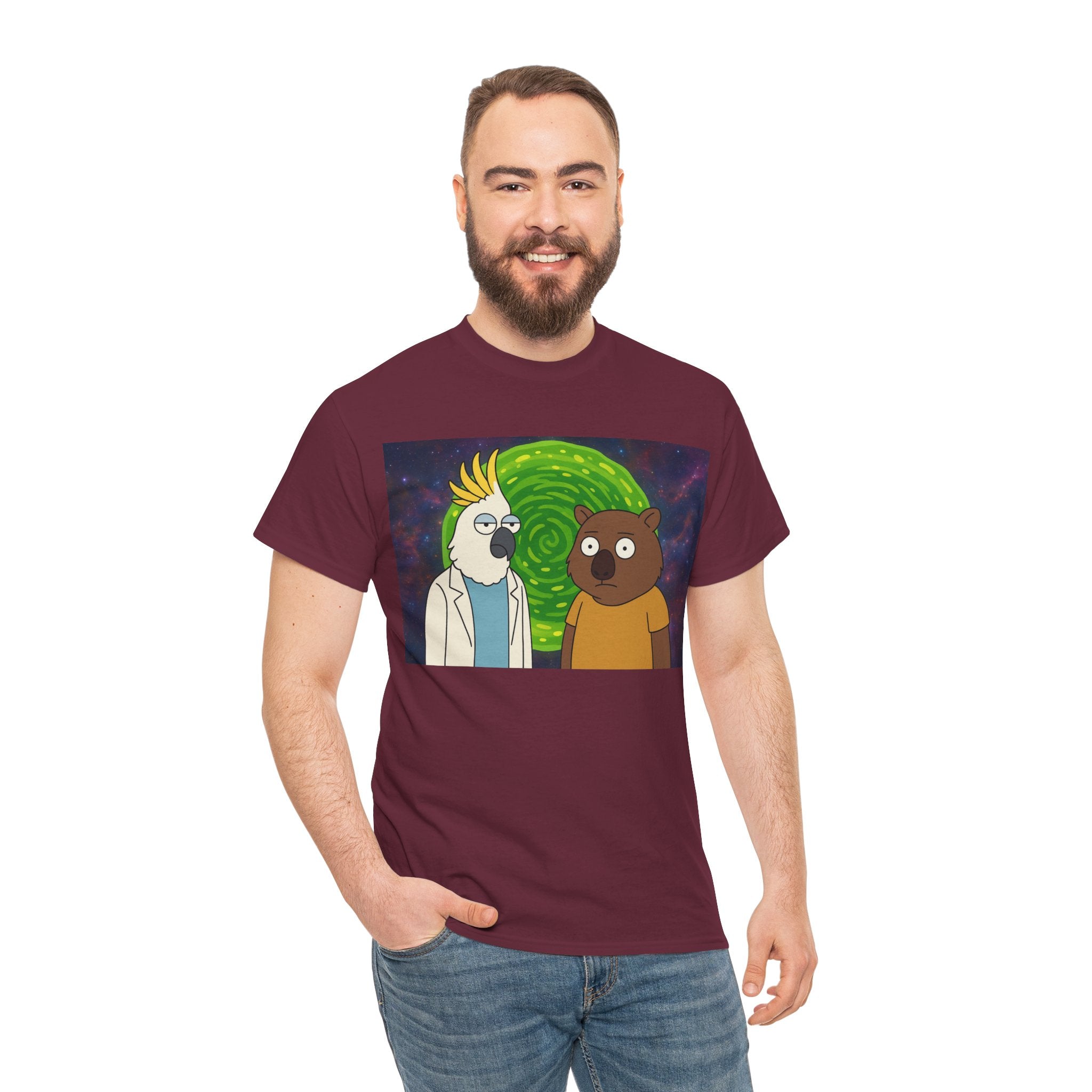 Interdimensional Cockatoo & Wombat T-shirt