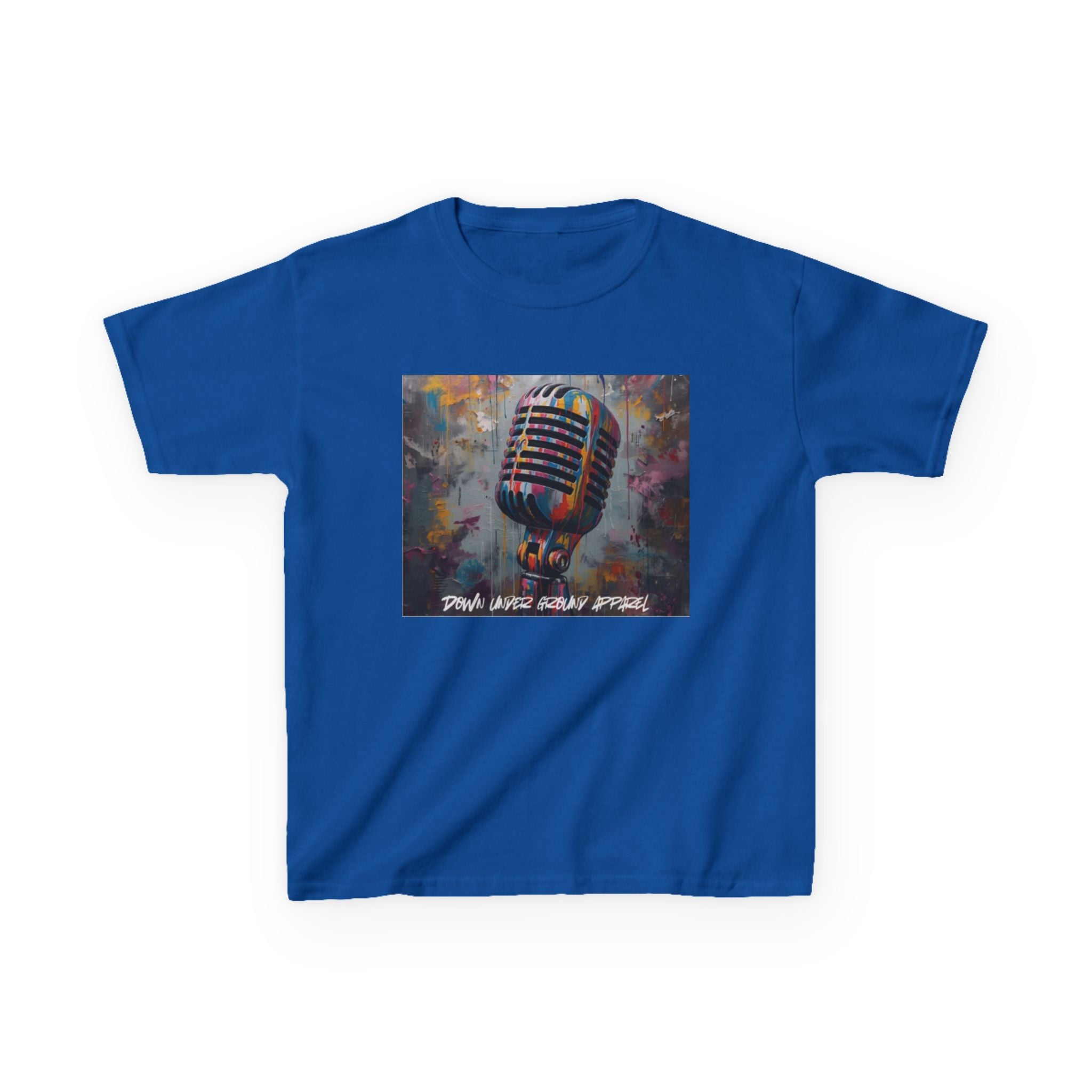Colourful Microphone Kids T-shirt