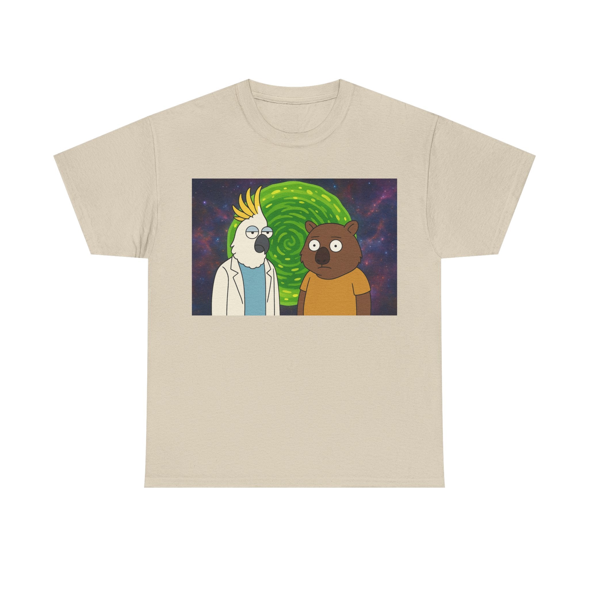 Interdimensional Cockatoo & Wombat T-shirt