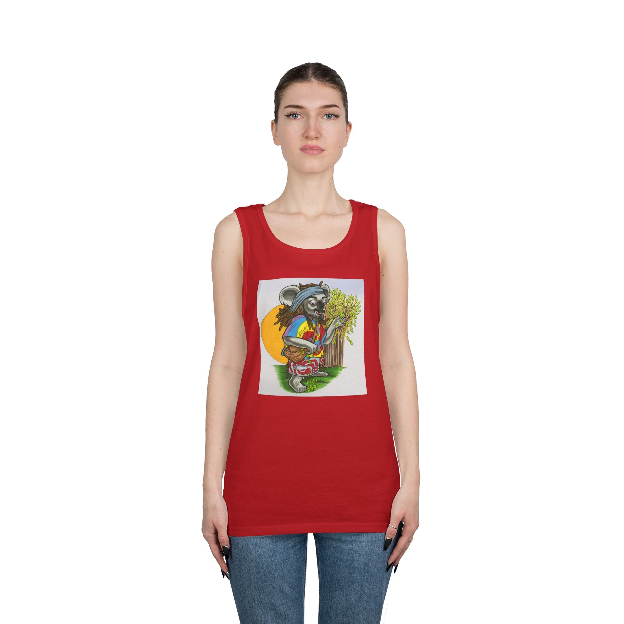 Cheeky Rasta Koala Singlet