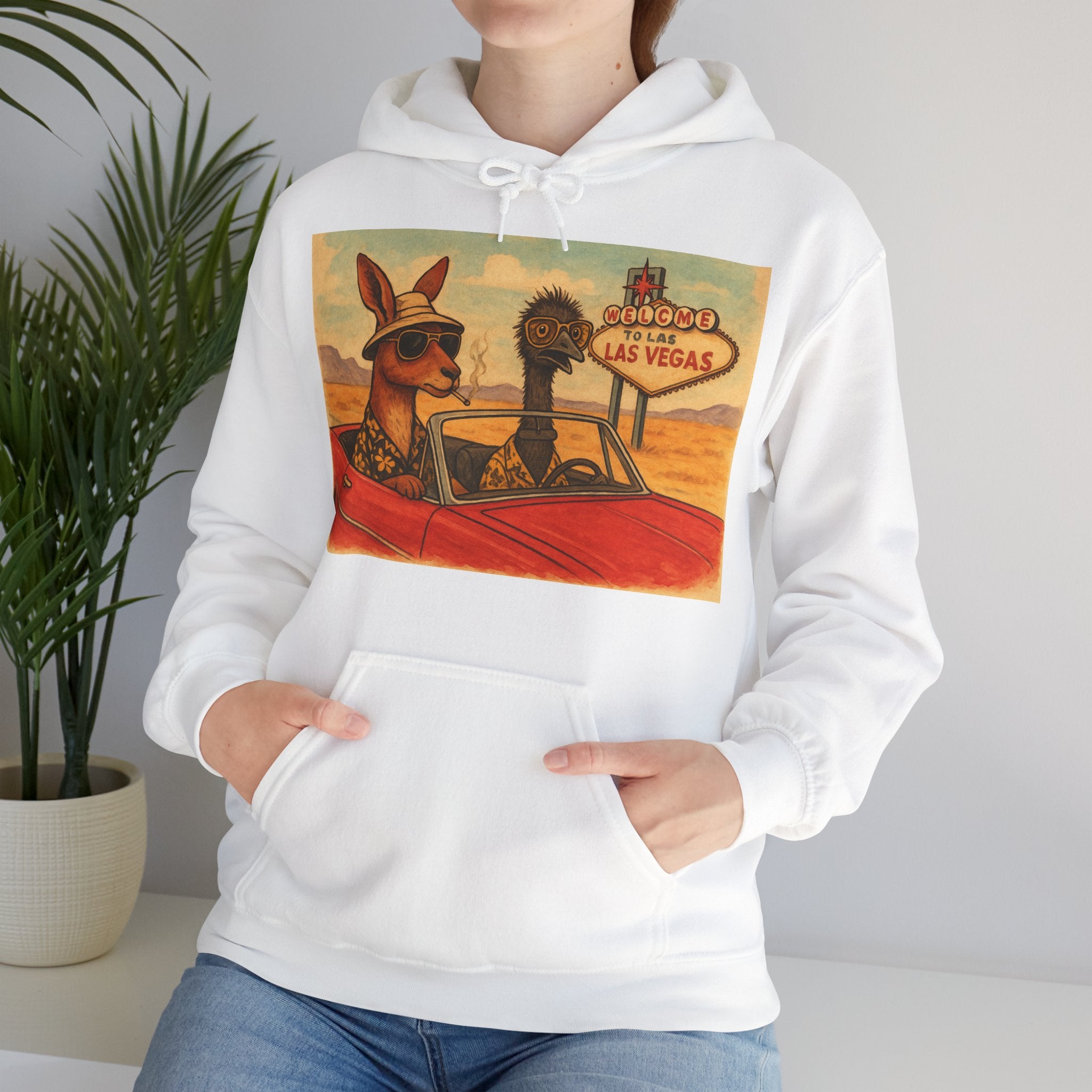 Fear and Loathing With Aussie Animals Hoodie