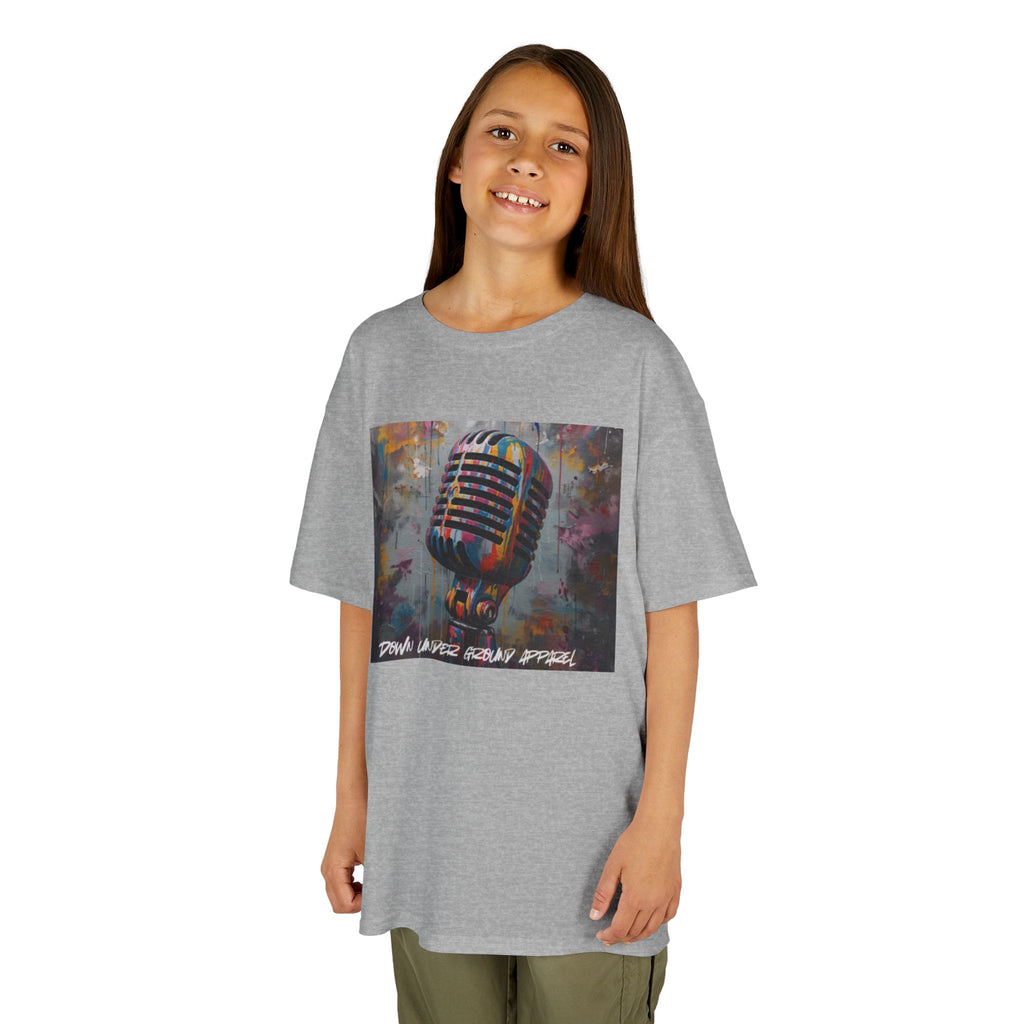 Colourful Microphone Kids T-shirt