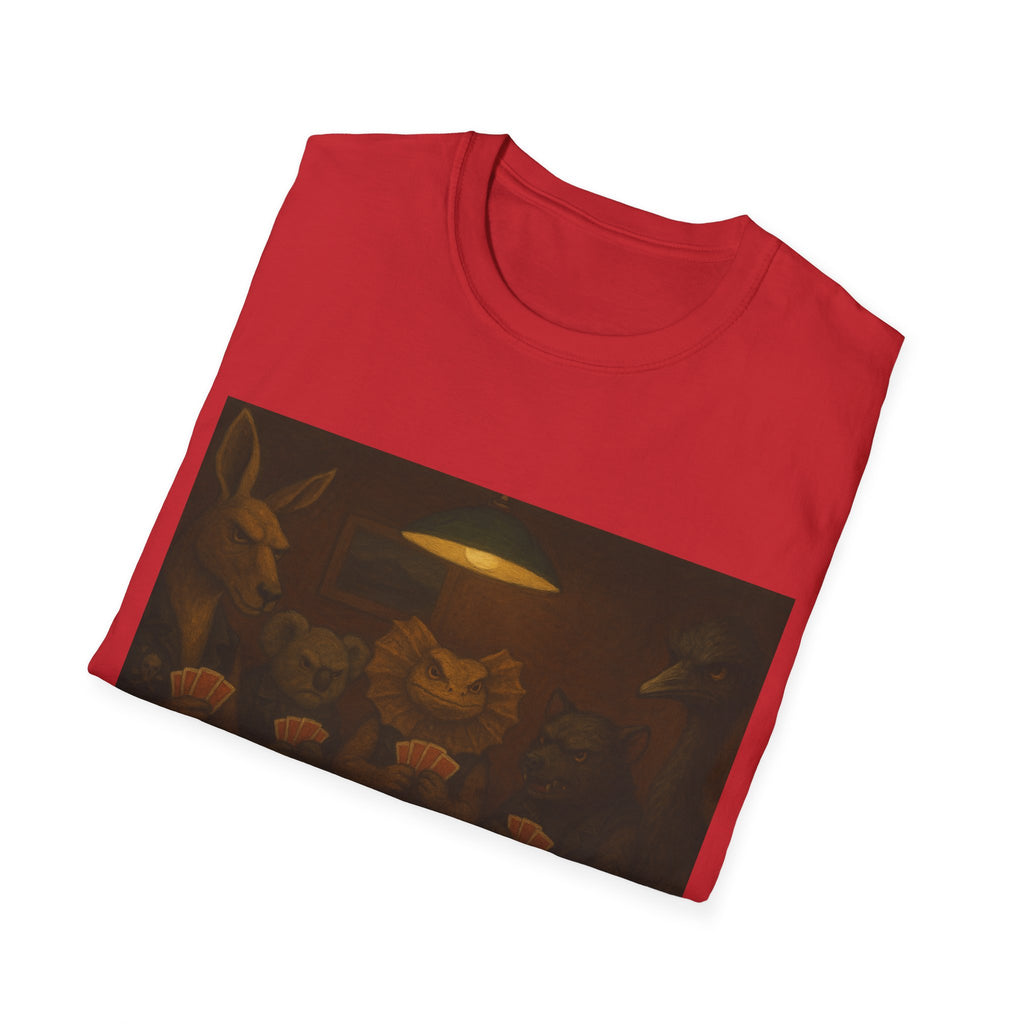 Australian Animals Playing Poker T-Shirt