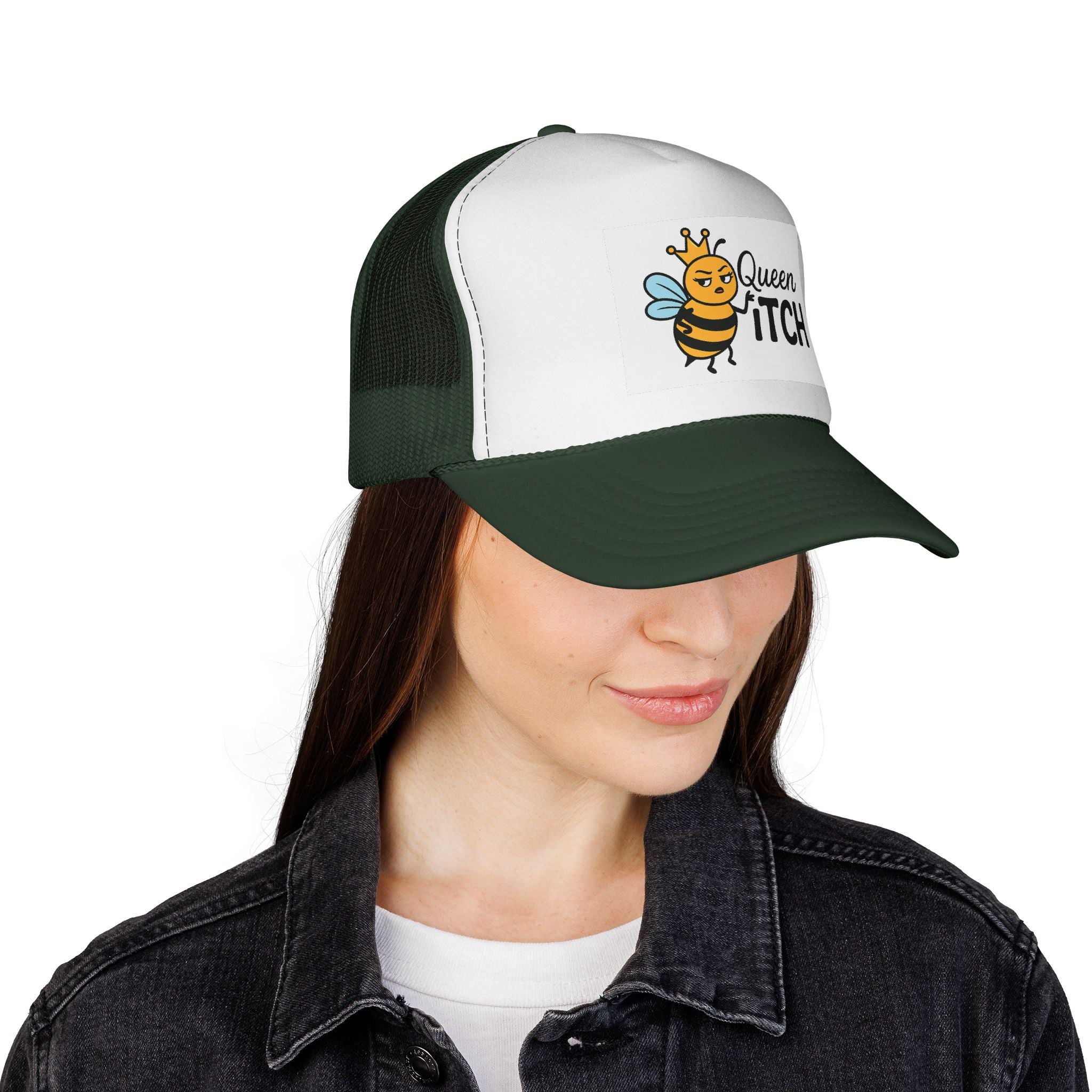 Boss Bitch Trucker Cap - Queen Bee- Itch