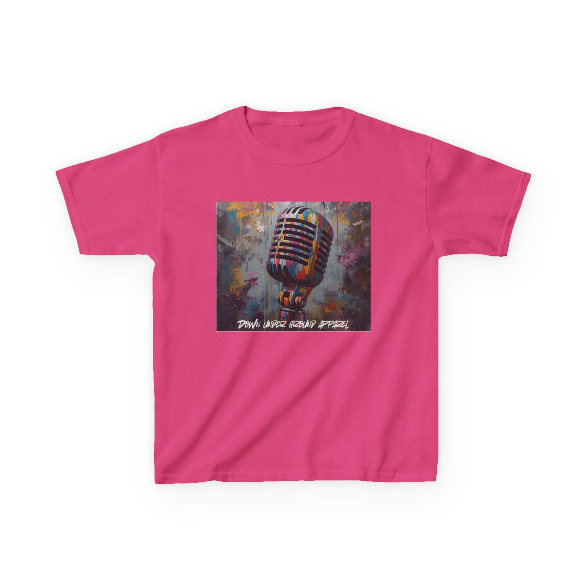 Colourful Microphone Kids T-shirt