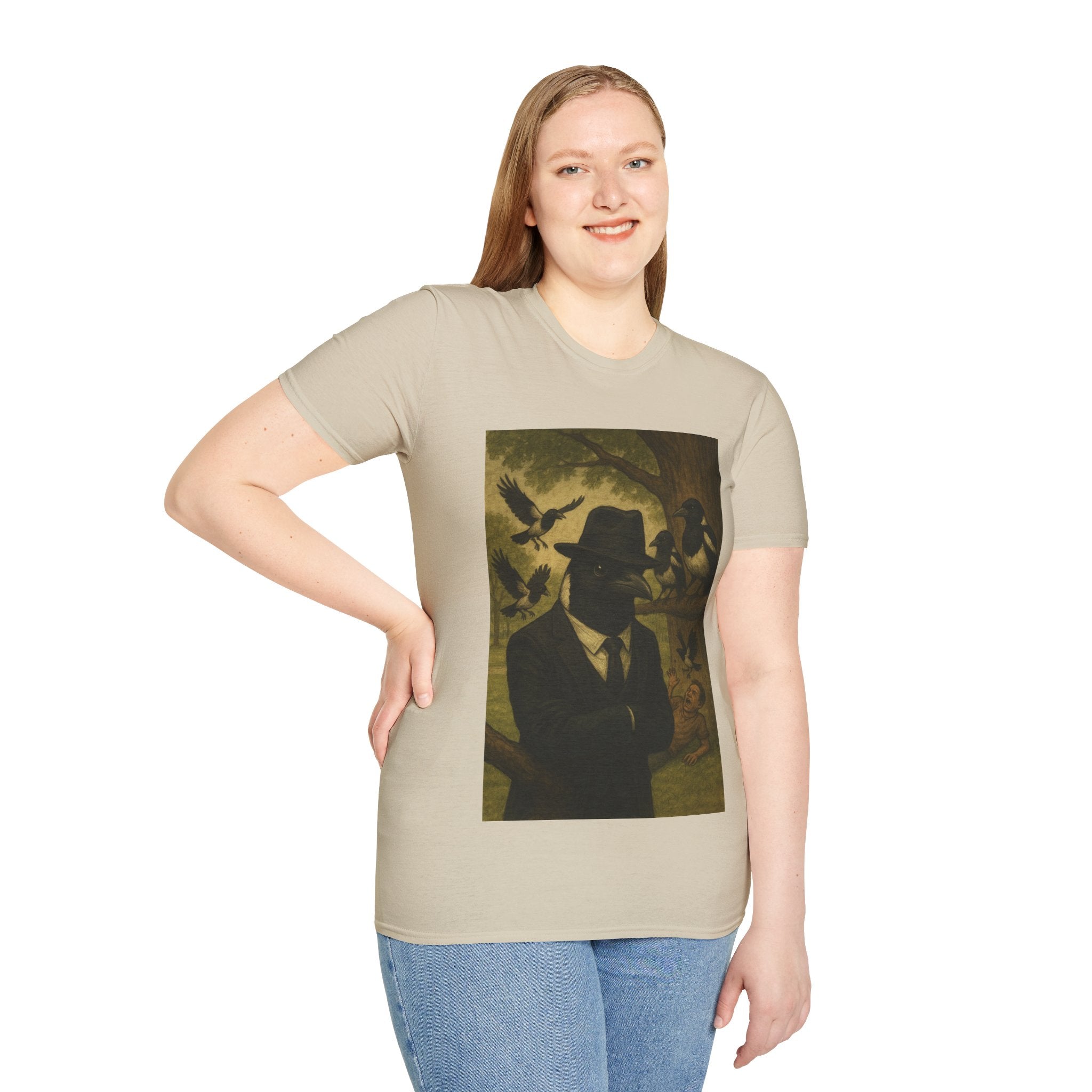 Mafia Magpie T‑Shirt — 'Swooping Season'