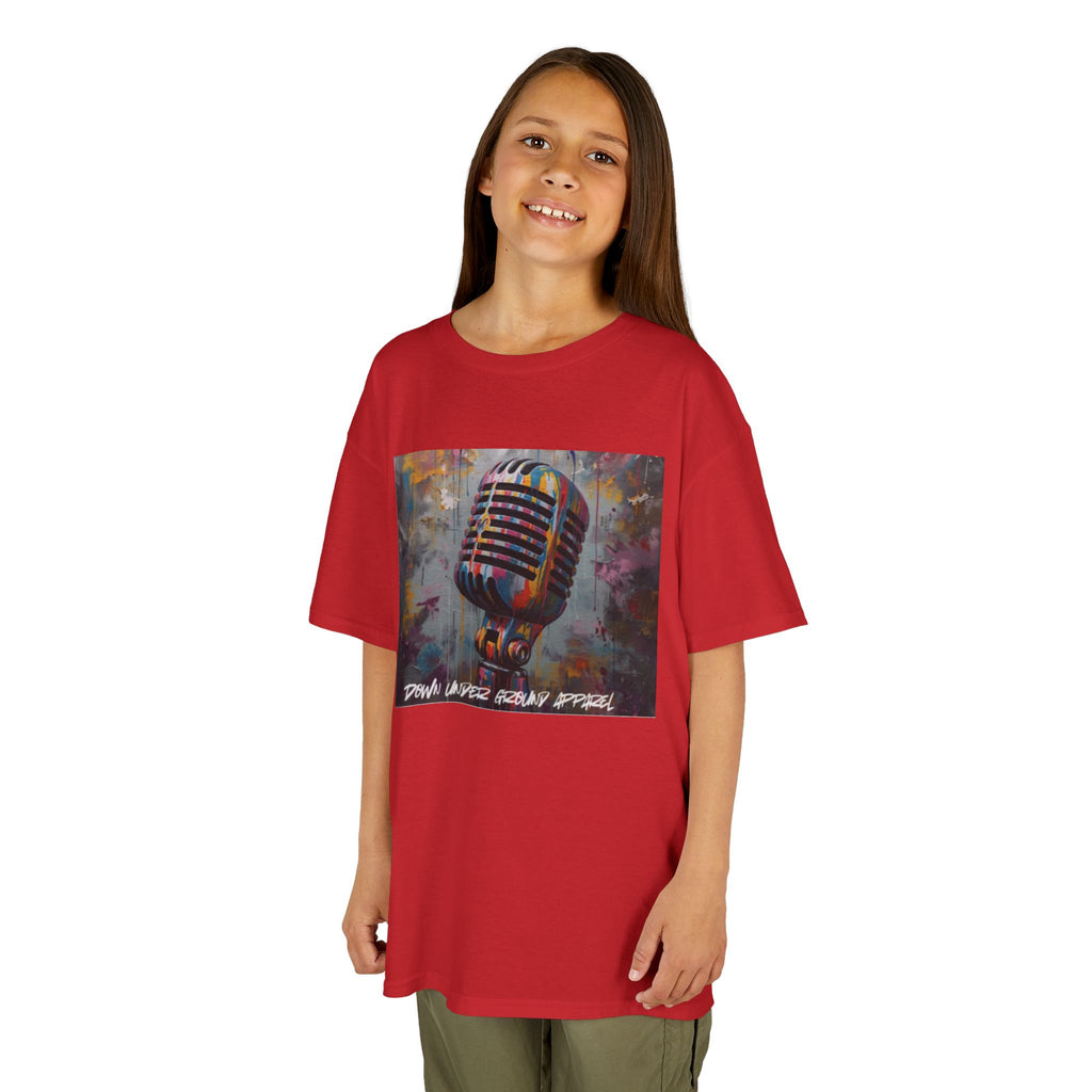 Colourful Microphone Kids T-shirt