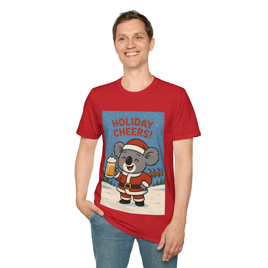 Christmas Cheers Koala Santa T-Shirt