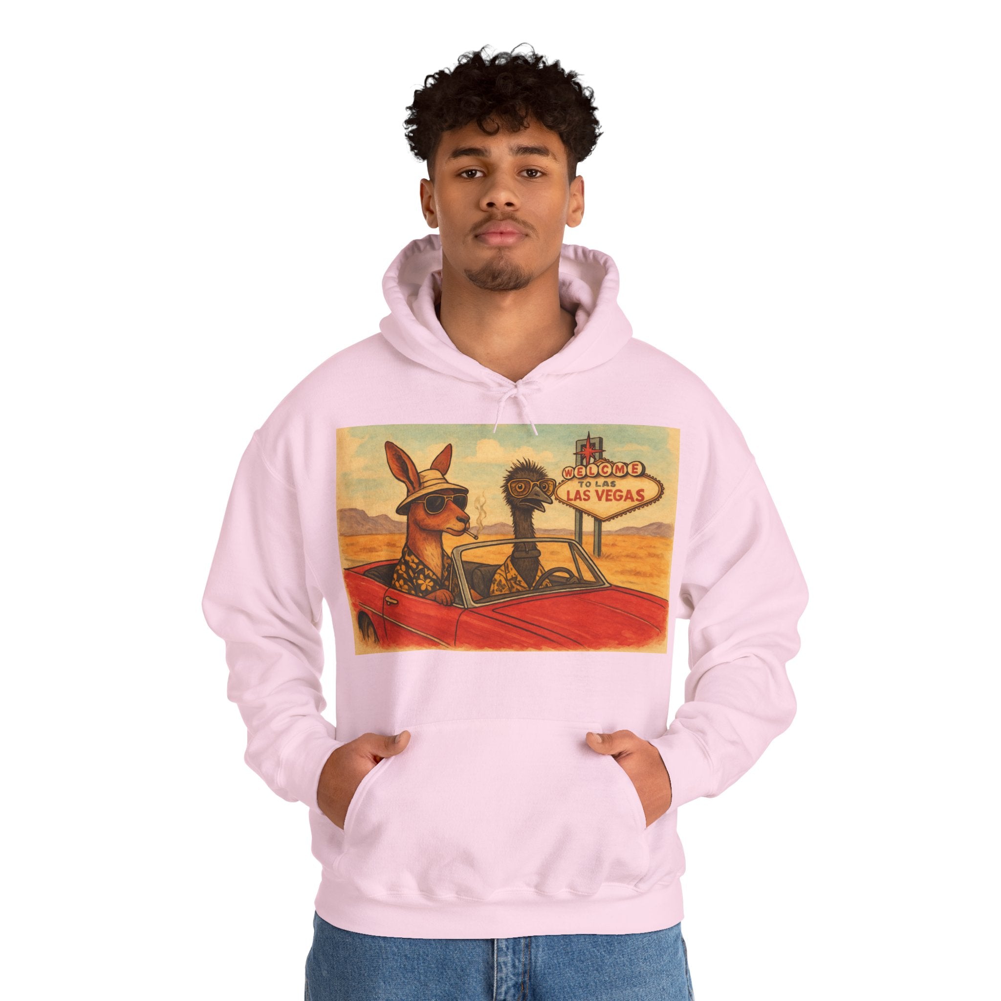 Fear and Loathing With Aussie Animals Hoodie