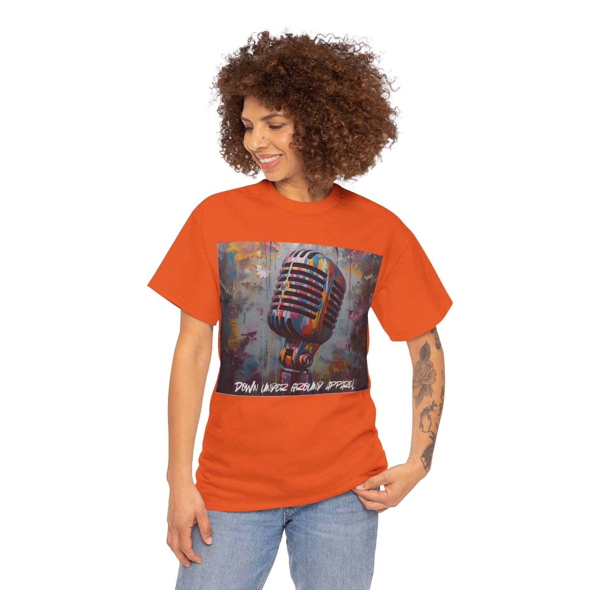 Colourful Graffiti Mic T-Shirt