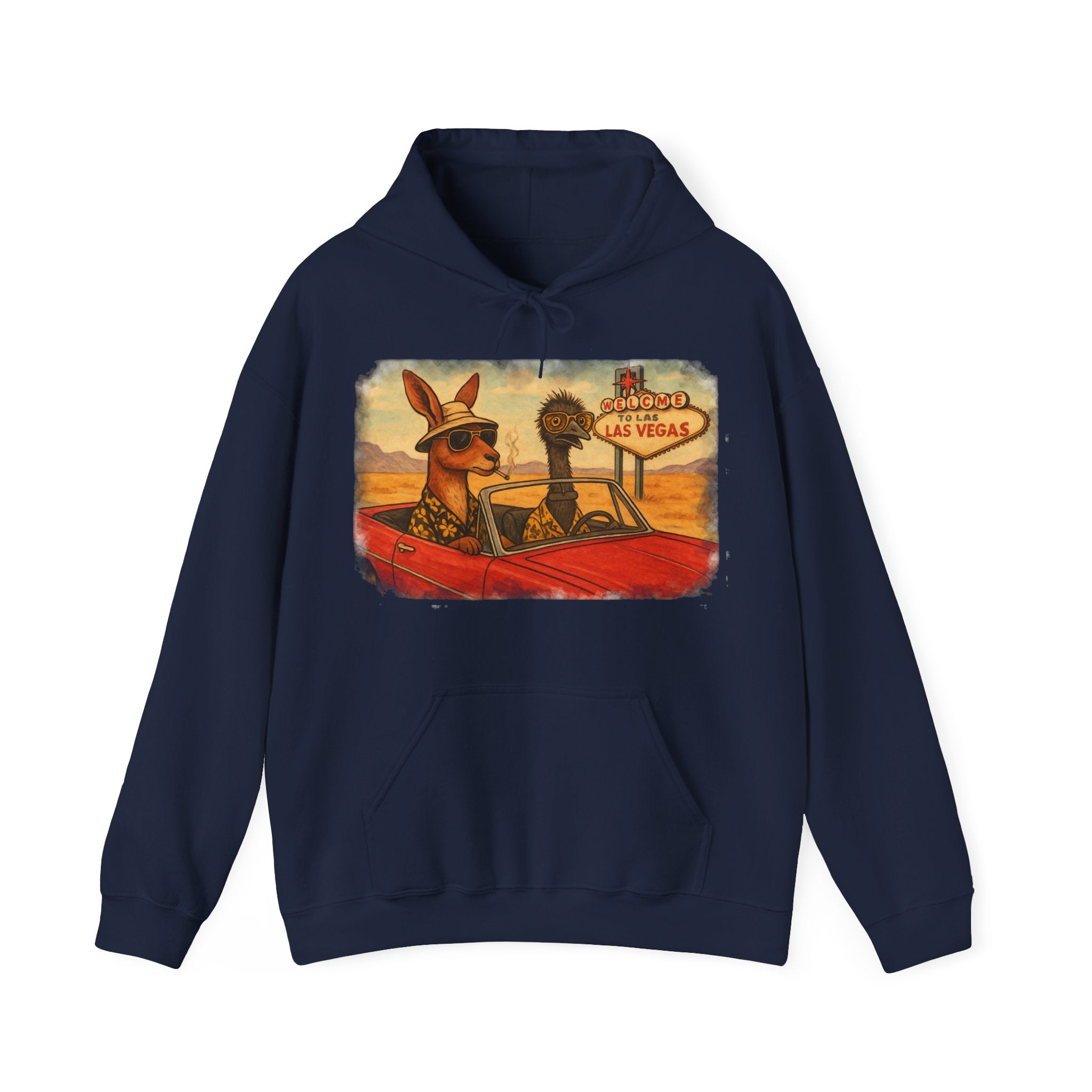 Fear and Loathing With Aussie Animals Hoodie